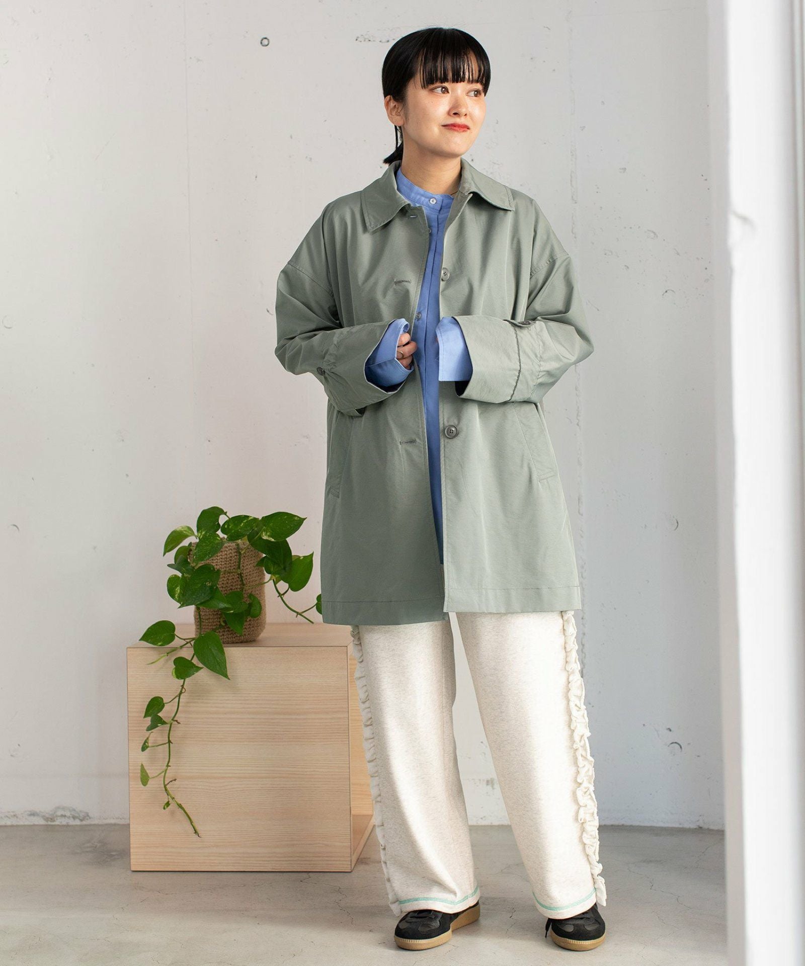 PRE SALE＞ステンカラーミドルコート | COO ONLINE