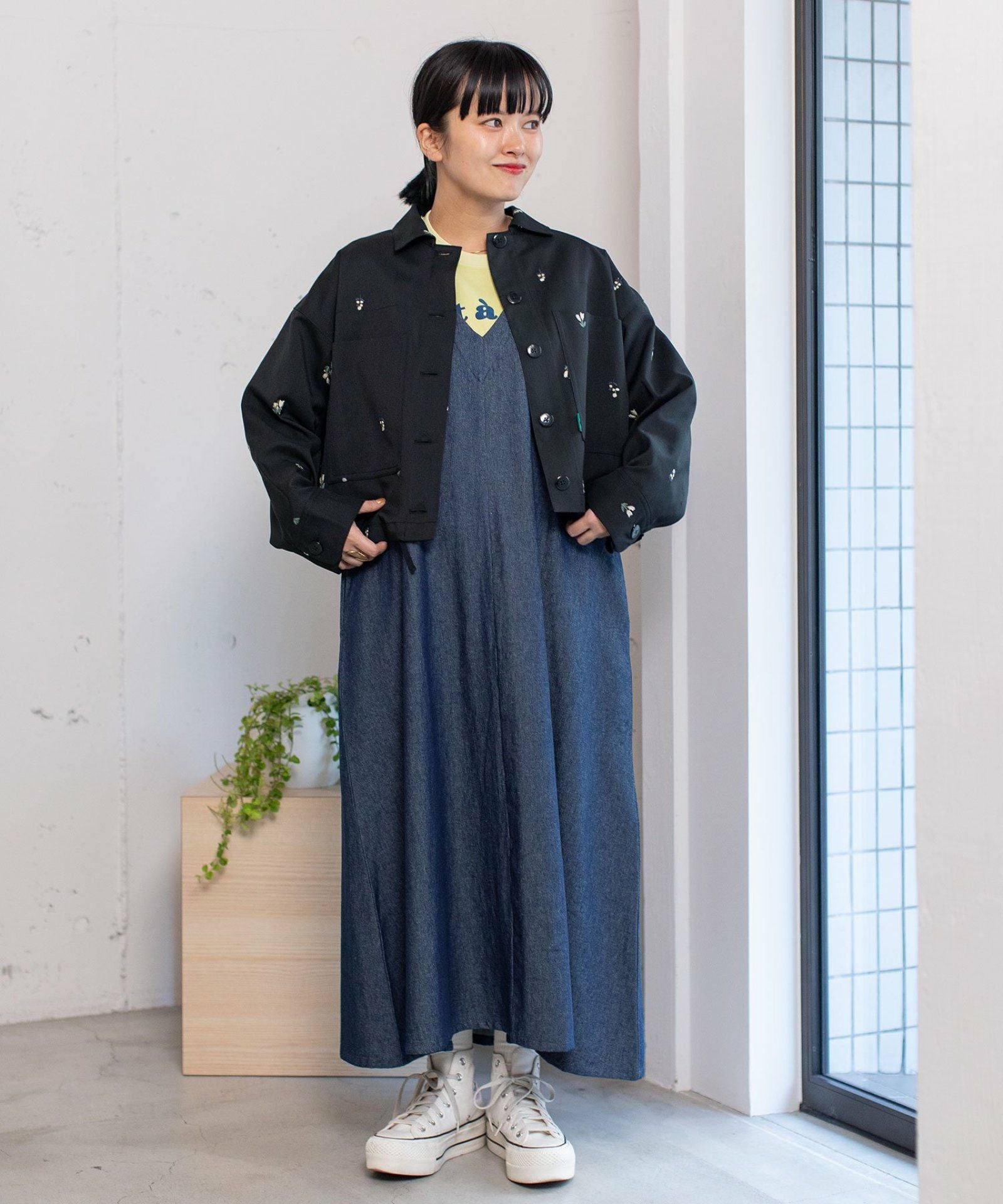 SPECIAL PRICE】フラワー刺繍パッチポケットジャケット | COO ONLINE