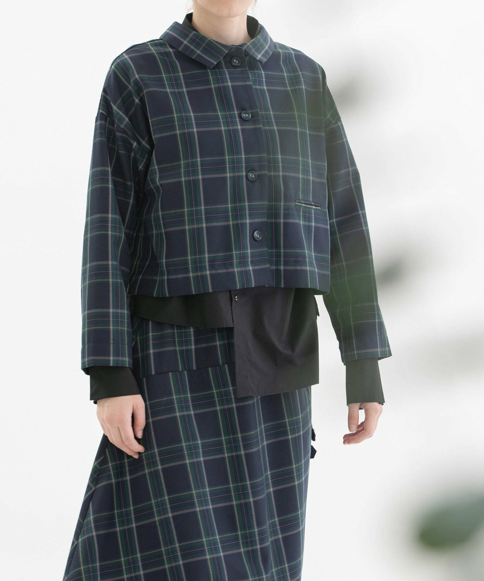 SPECIAL PRICE】チェック2wayクロップドジャケット | COO ONLINE