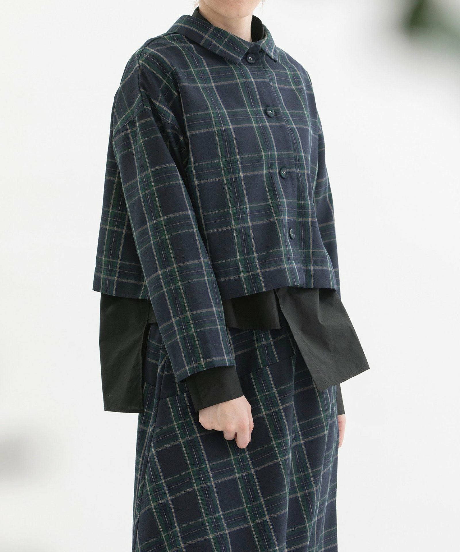 SPECIAL PRICE】チェック2wayクロップドジャケット | COO ONLINE