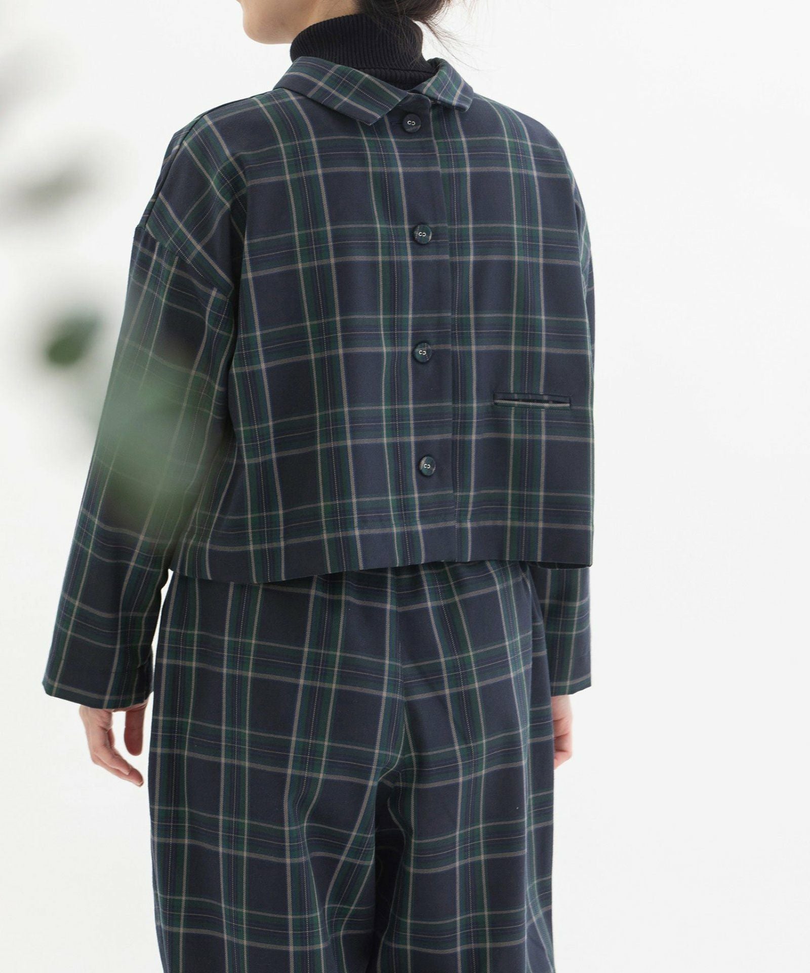 SPECIAL PRICE】チェック2wayクロップドジャケット | COO ONLINE