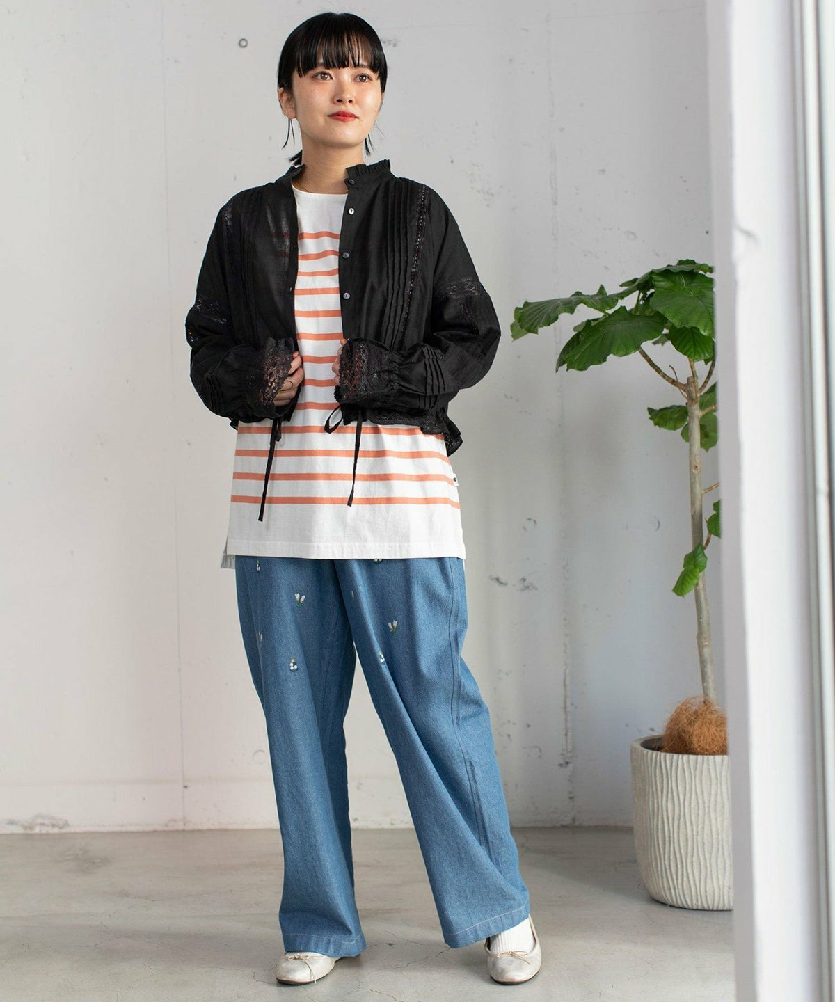 モデル身長：156cm