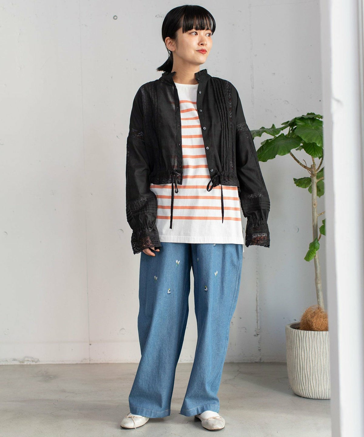 モデル身長：156cm