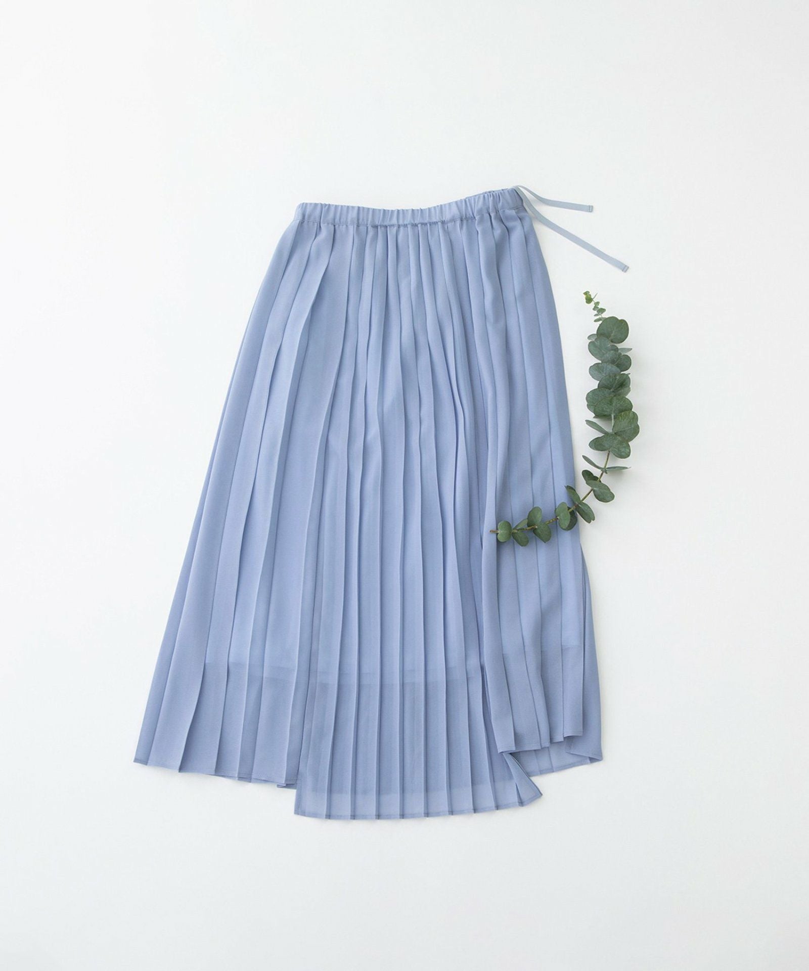 美品☆nop de nod リネンレーヨンもくもくプリントスカート ネイビー 公式通販】nop de nod（ノップドゥノッド）のスカート|クーオンライン