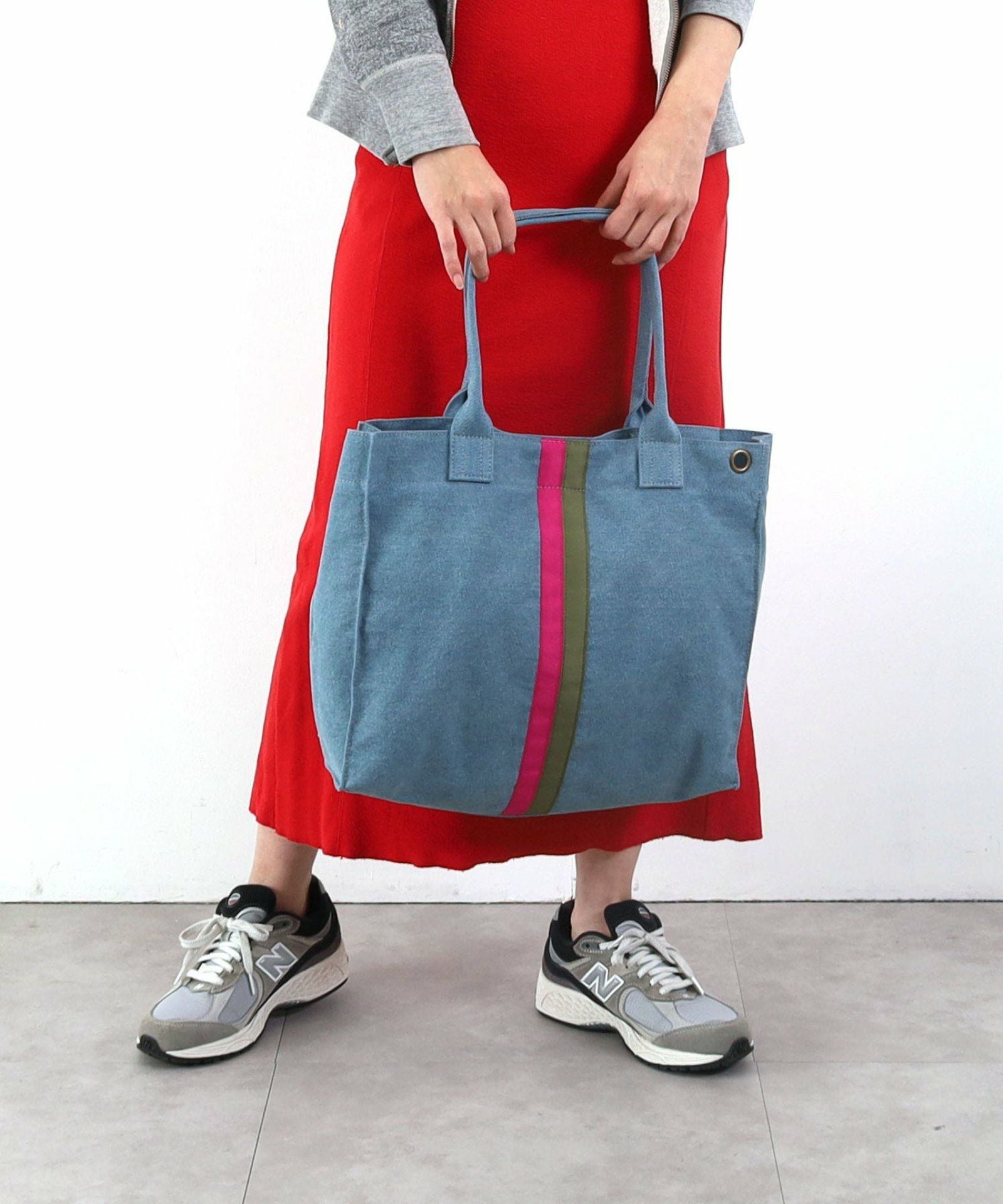 OUTLET SALE】 ダブルラインキャンバストートバッグ／A4対応 | COO