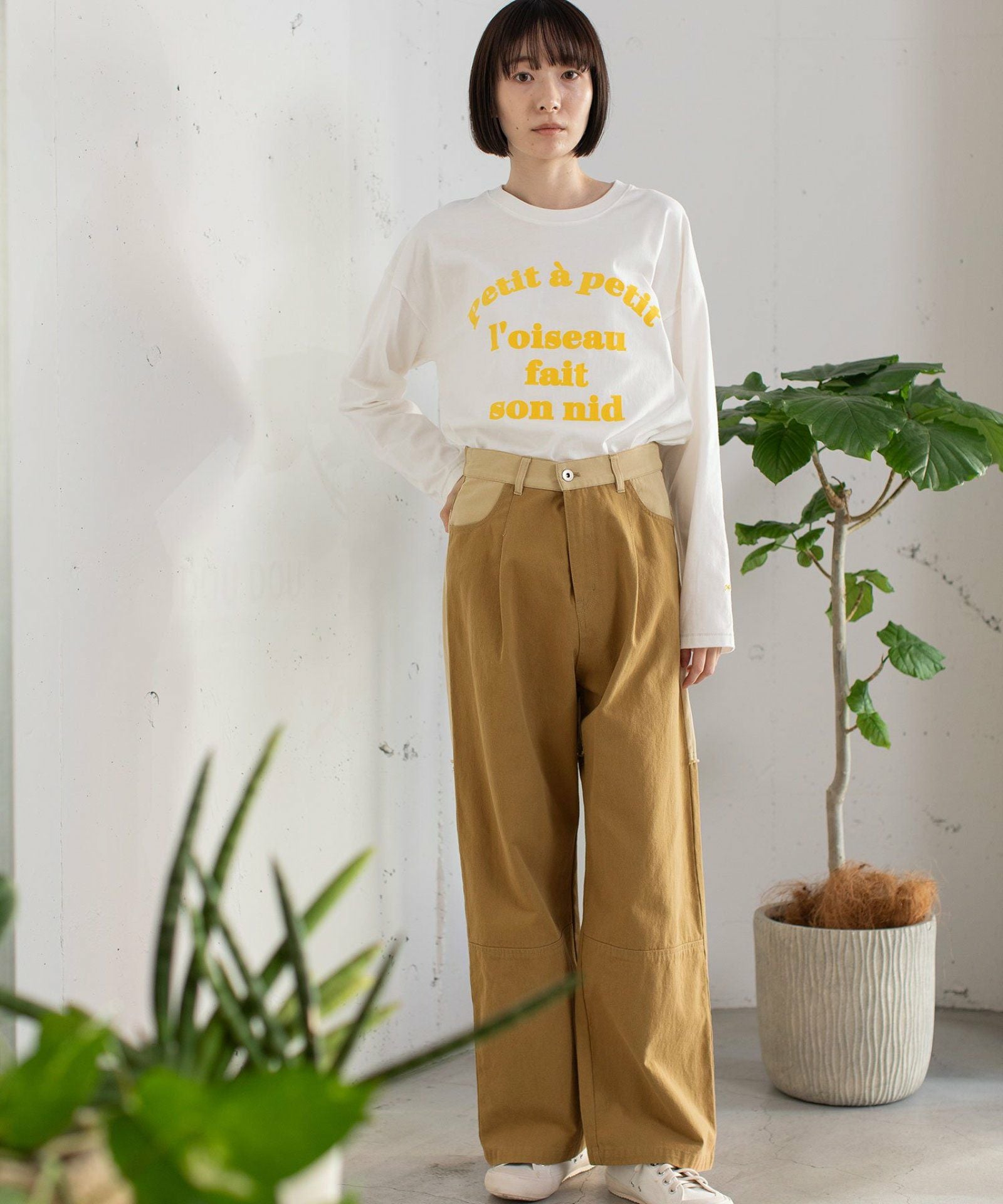 PRE SALE＞リメイクデザインタックパンツ | COO ONLINE