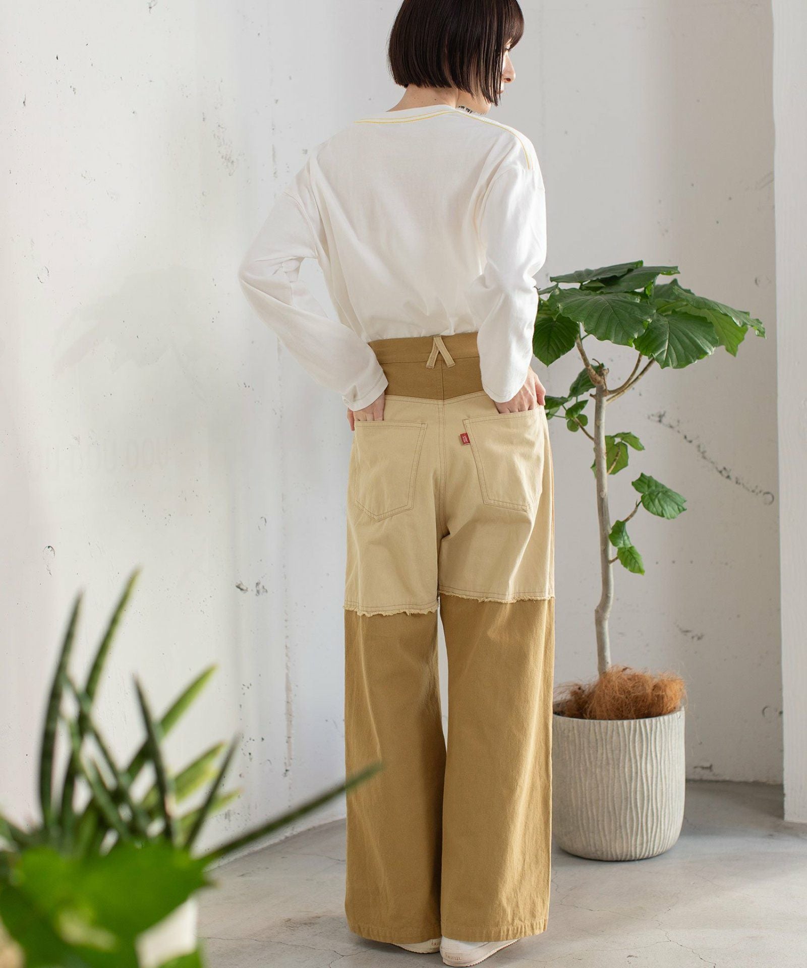 SPECIAL PRICE】リメイクデザインタックパンツ | COO ONLINE