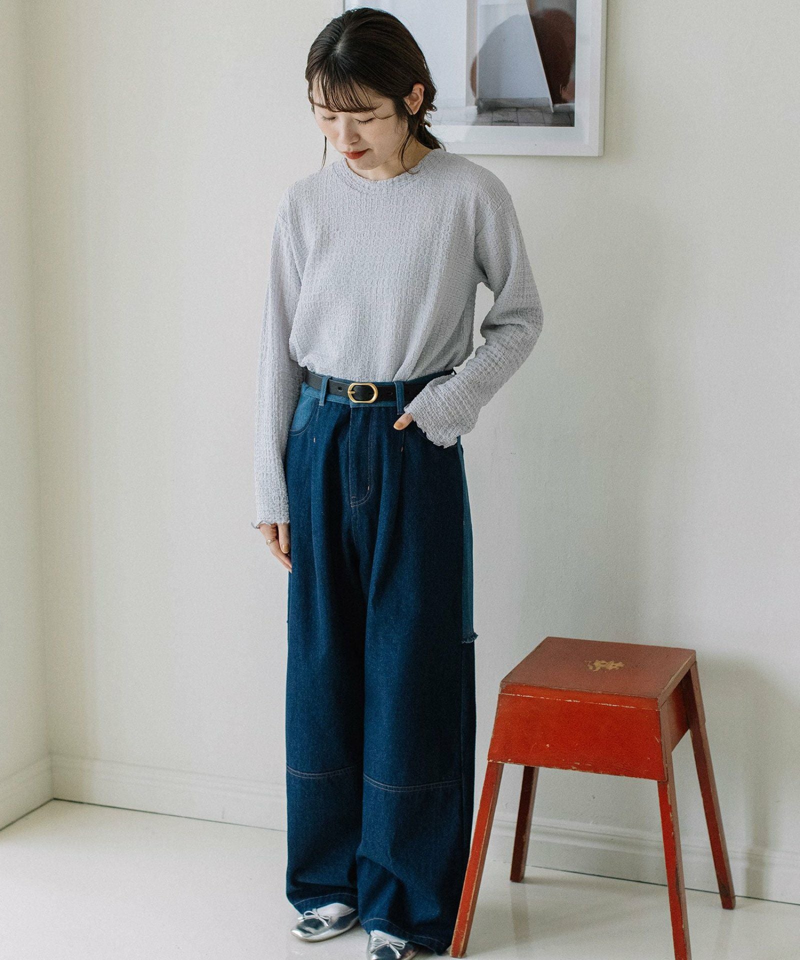 PRE SALE＞リメイクデザインタックパンツ | COO ONLINE