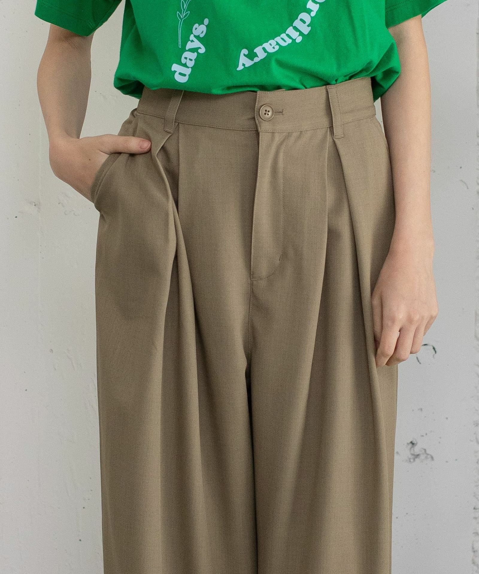 LIMITED PRICE＞ロールアップデザインワイドパンツ | COO ONLINE