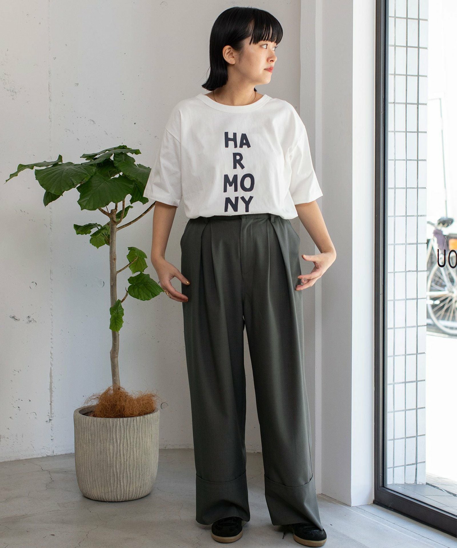 SPECIAL PRICE】ロールアップデザインワイドパンツ | COO ONLINE