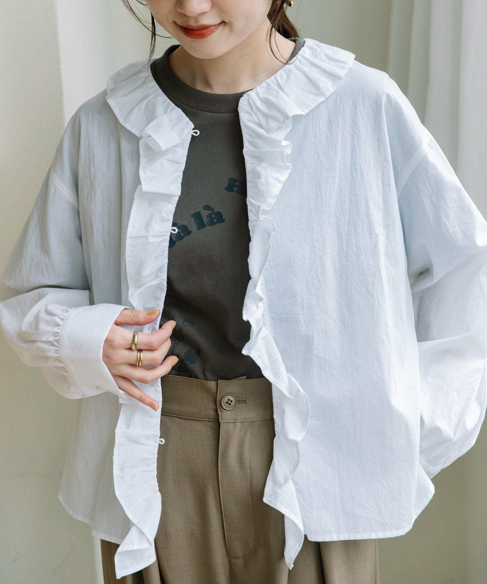 SPECIAL PRICE】ラッフルフリルブラウス | COO ONLINE