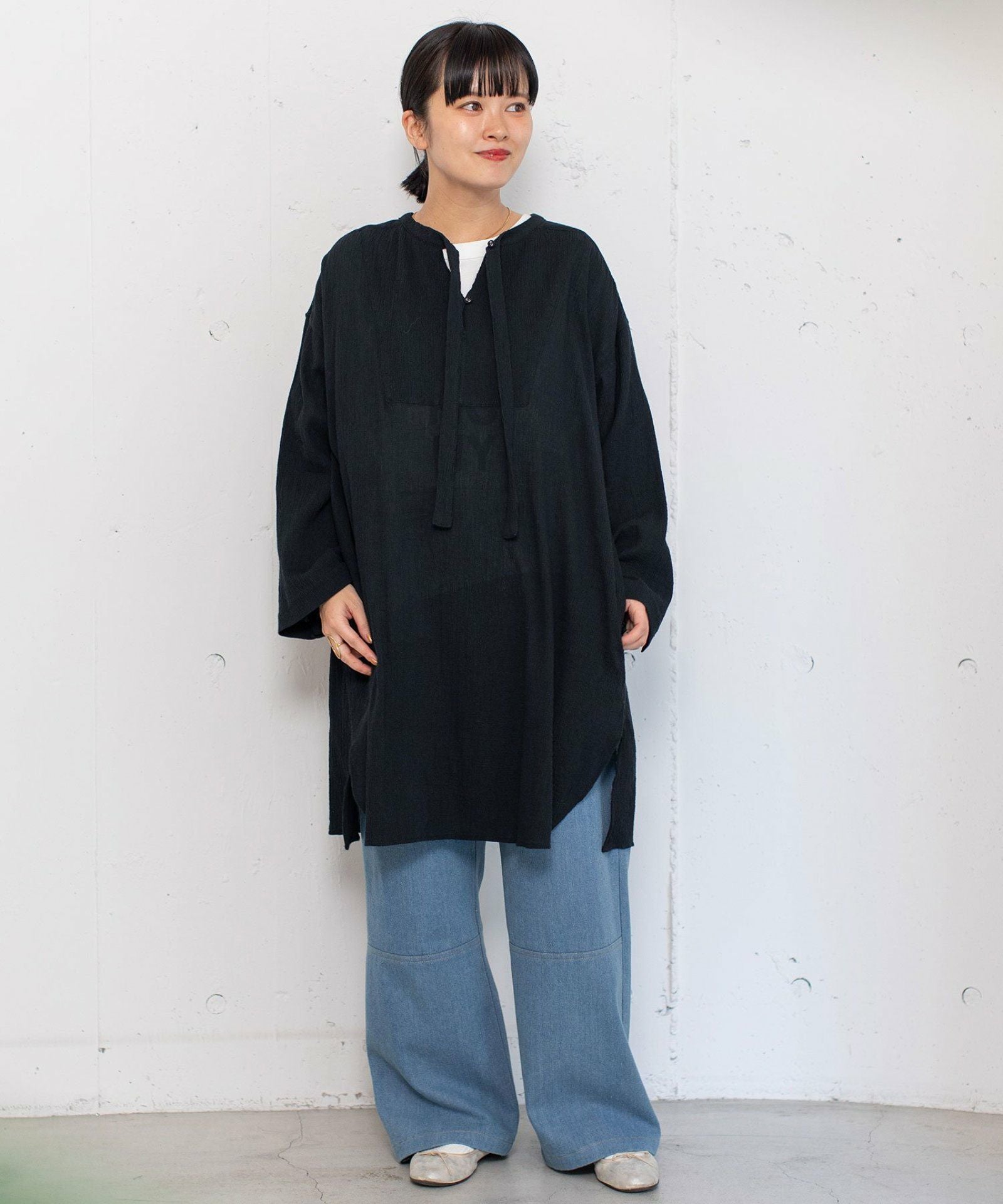 SPECIAL PRICE】リボンタイチュニックブラウス | COO ONLINE