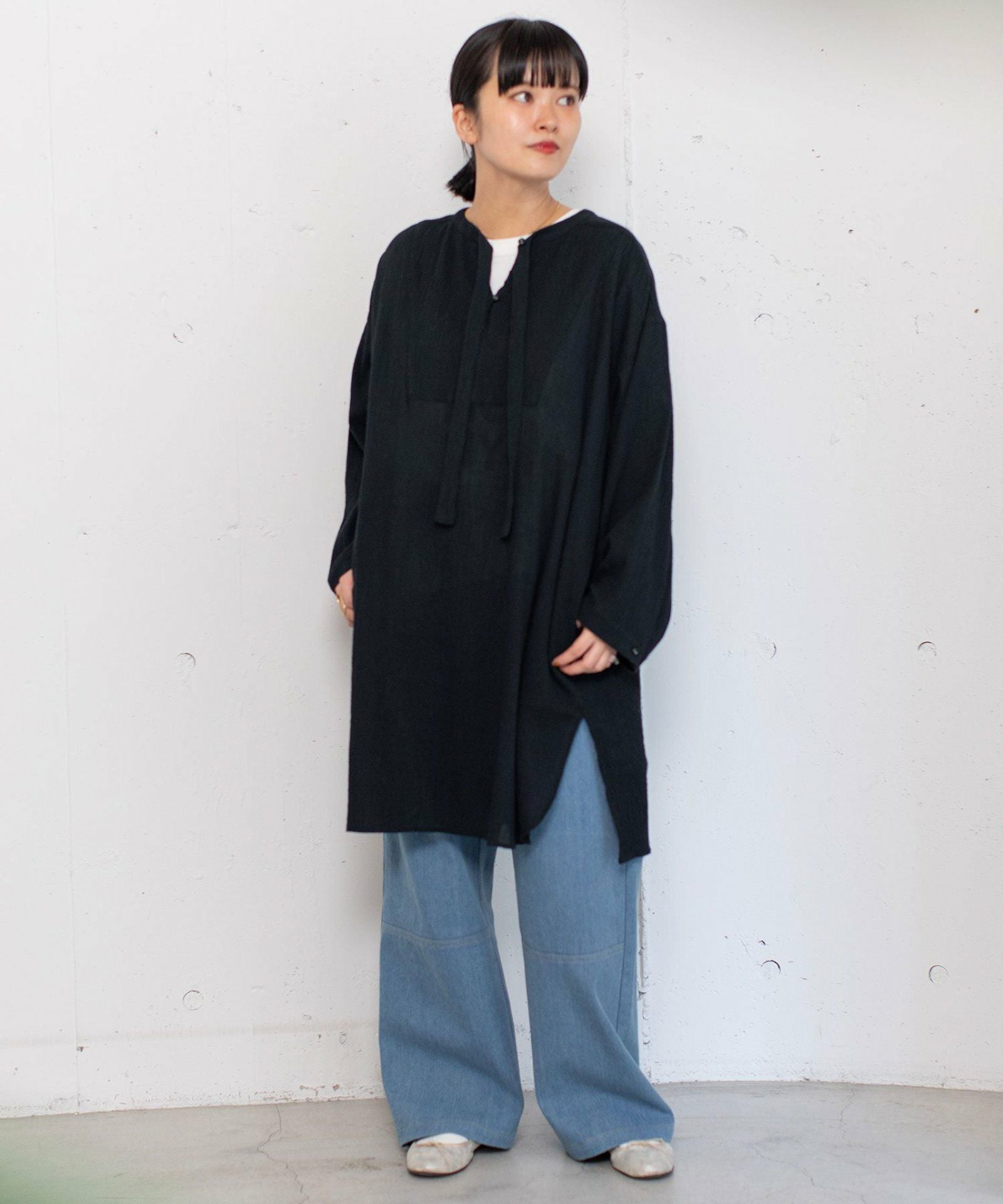 PRE SALE＞リボンタイチュニックブラウス | COO ONLINE