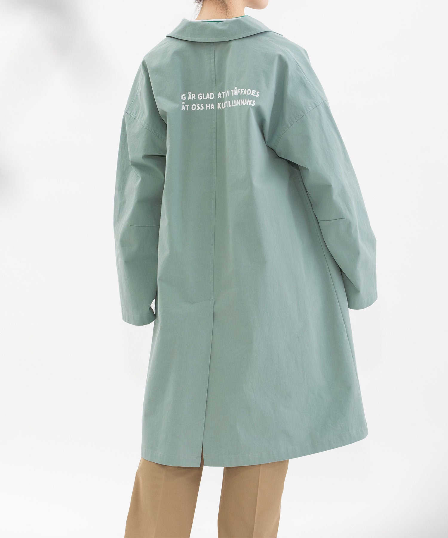 コットンツイルバックロゴラボコート（unisex） | COO ONLINE
