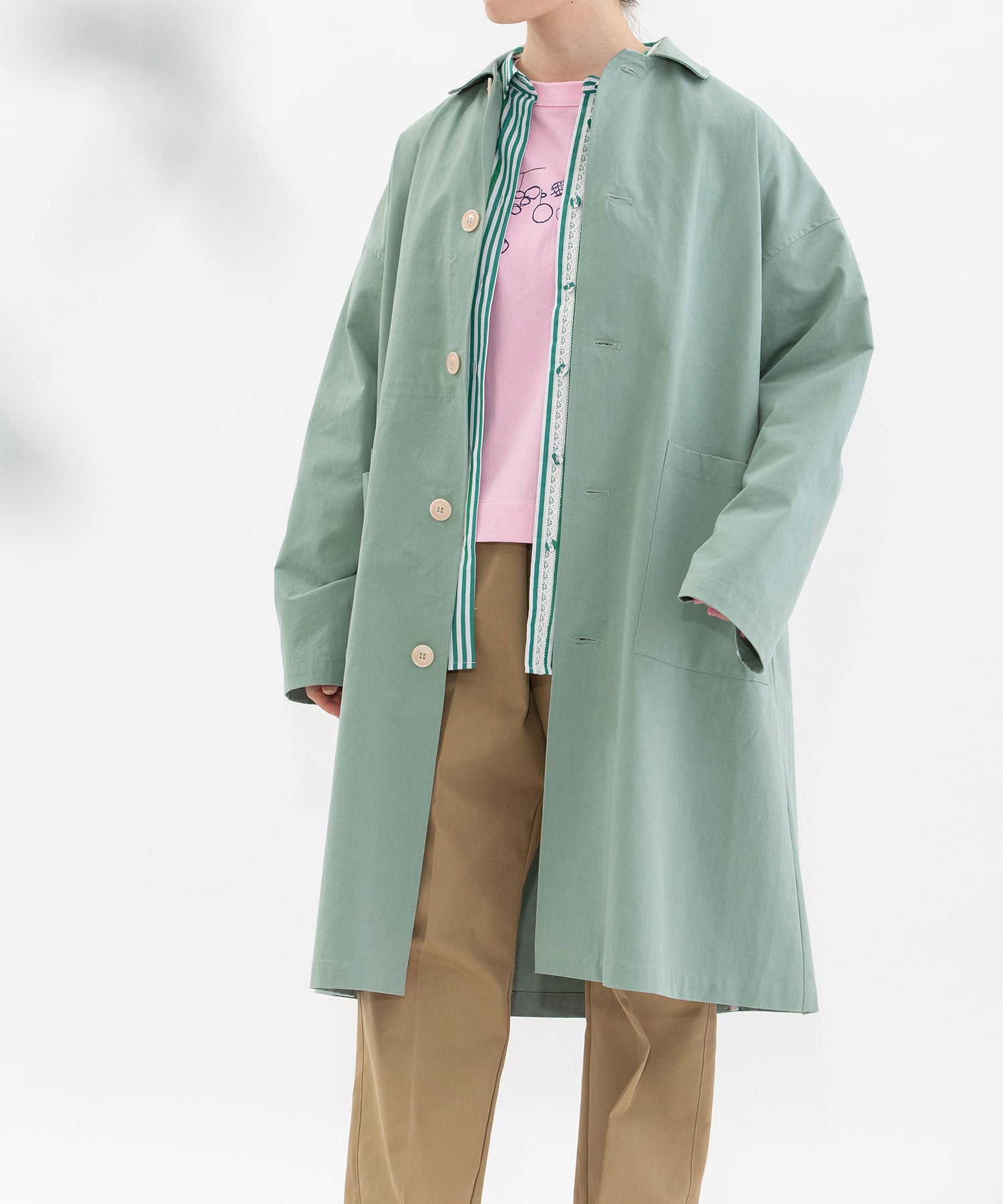 コットンツイルバックロゴラボコート（unisex） | COO ONLINE