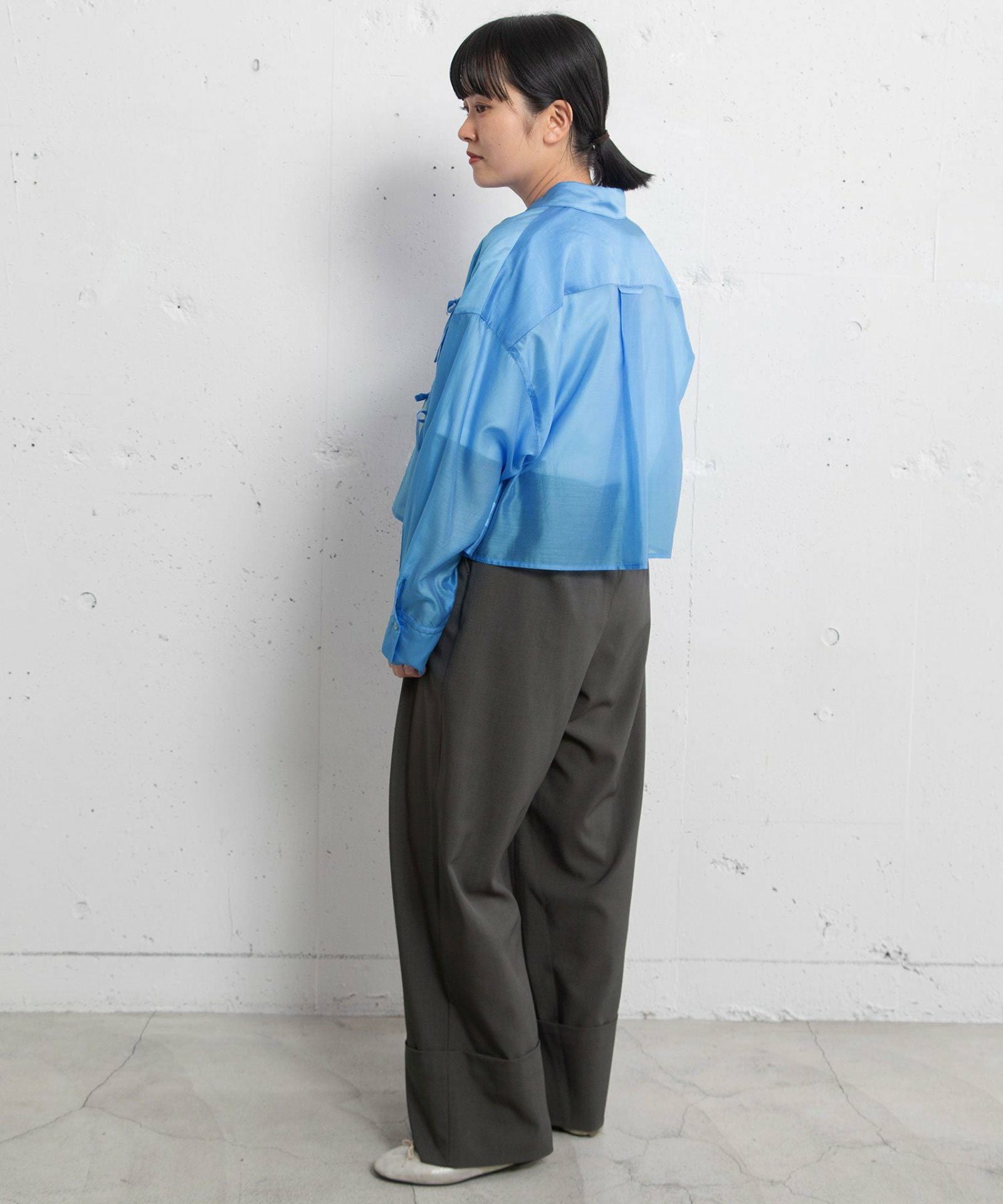 LIMITED PRICE＞シアークロップドmany manyリボンシャツ | COO ONLINE