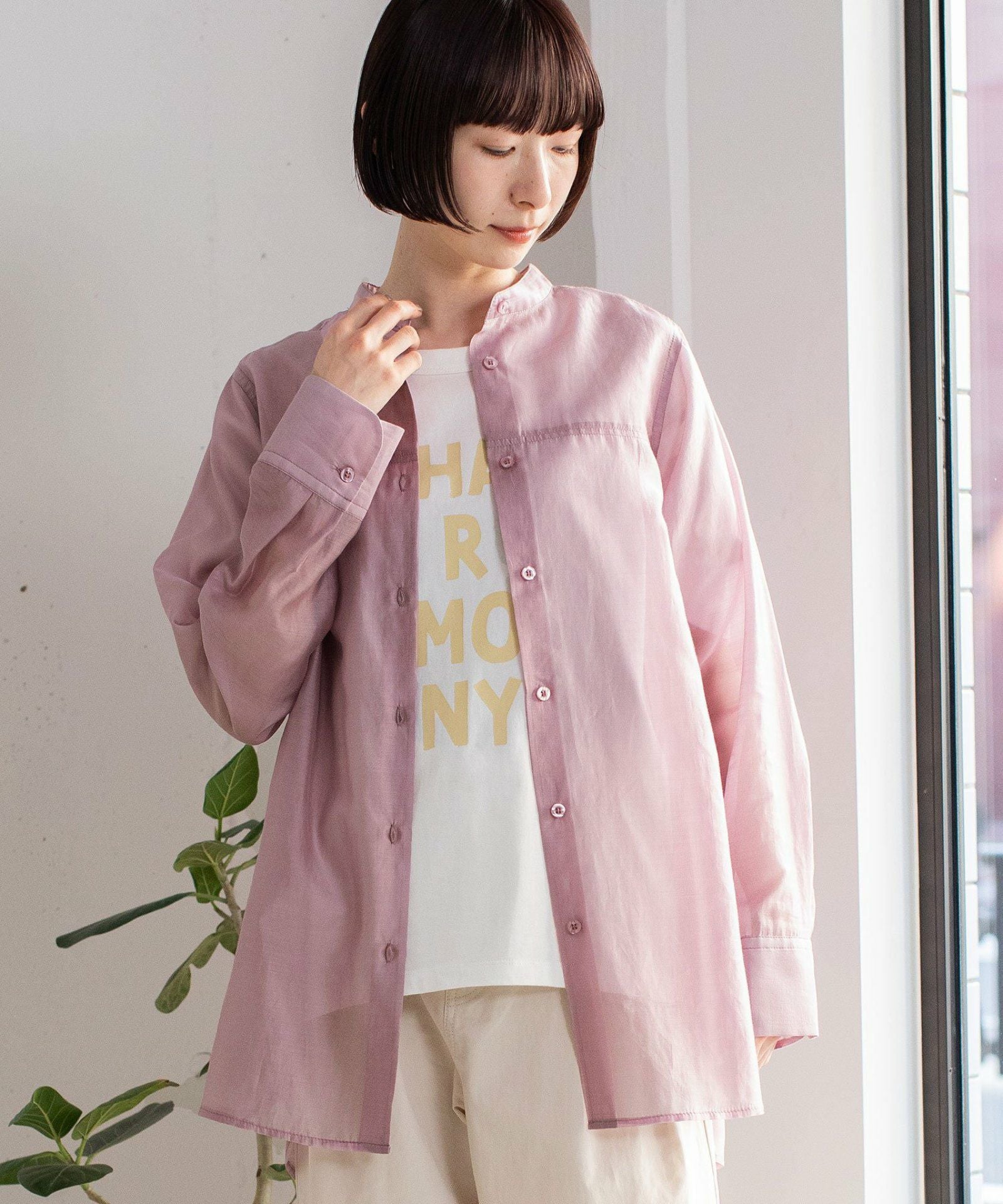 SUMMER SALE】バックオープンシアーチュニックシャツ | COO ONLINE