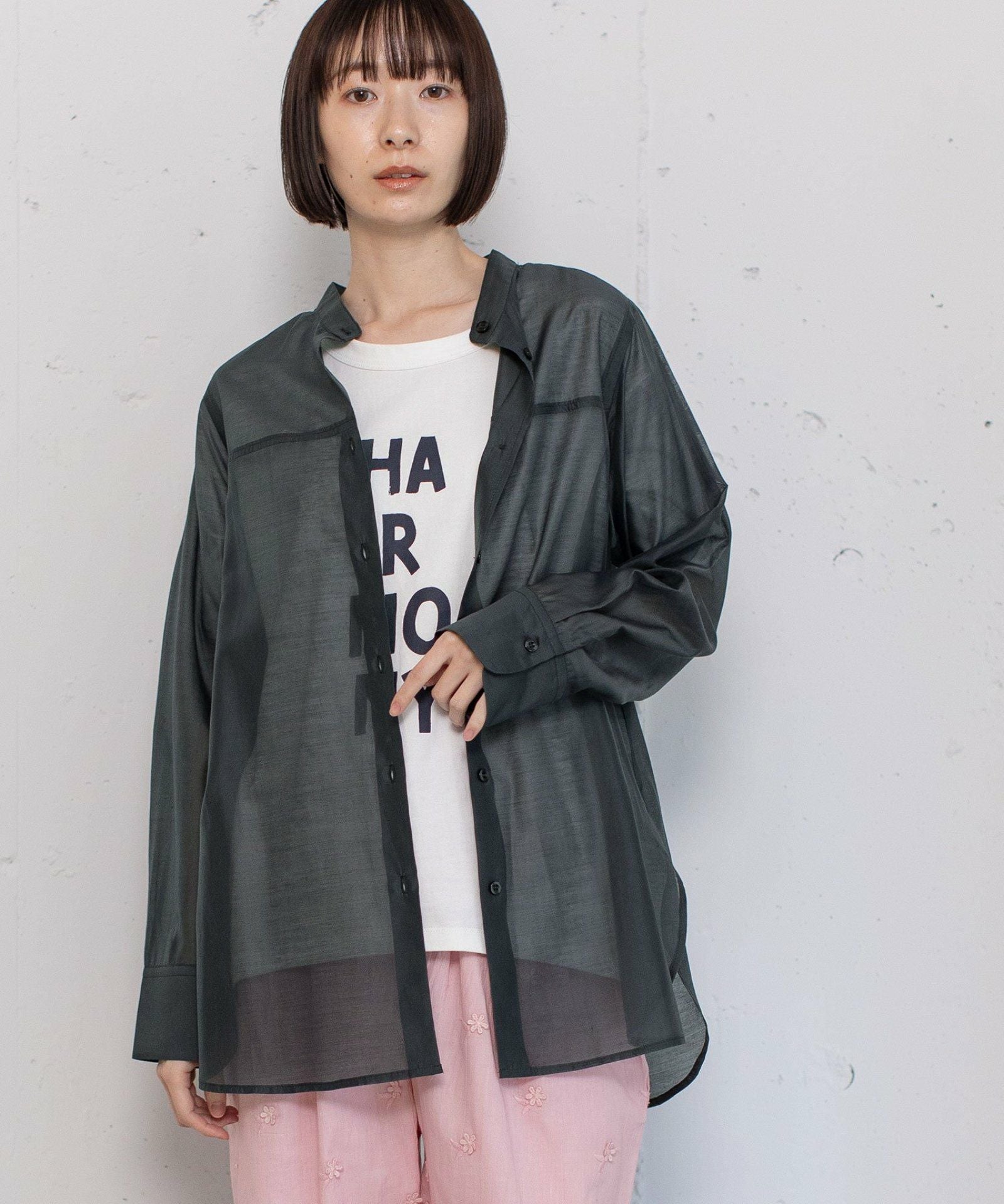 SUMMER SALE】バックオープンシアーチュニックシャツ | COO ONLINE