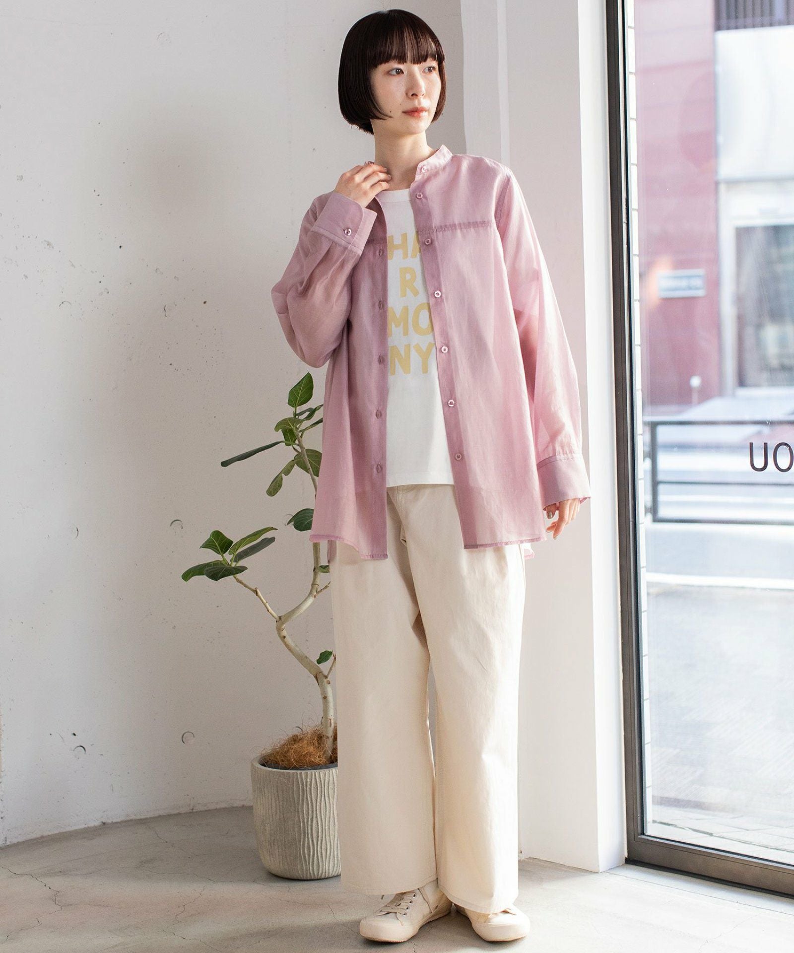 SPECIAL PRICE】バックオープンシアーチュニックシャツ | COO ONLINE