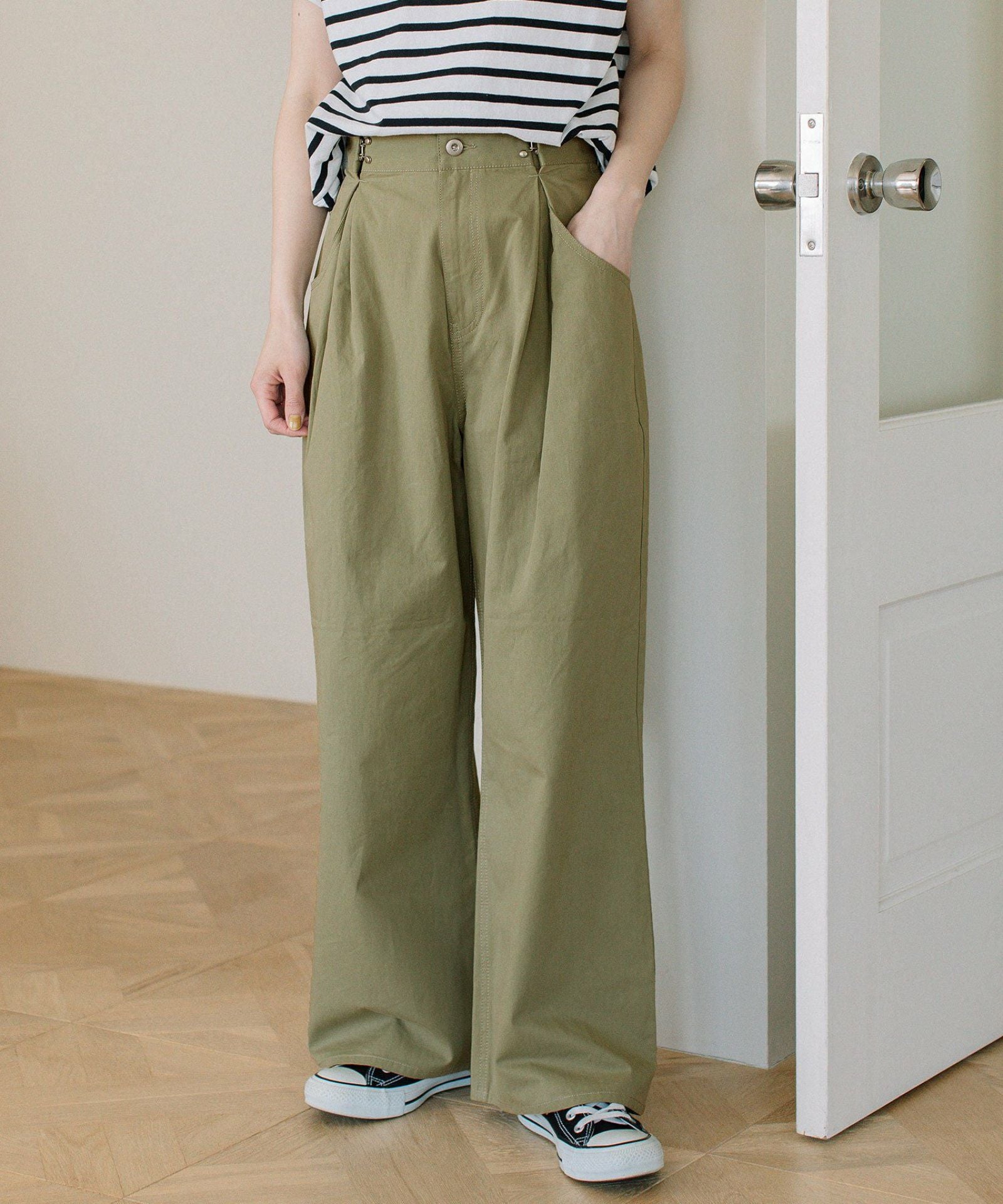 SPECIAL PRICE】セミワイドタックワイドパンツ | COO ONLINE