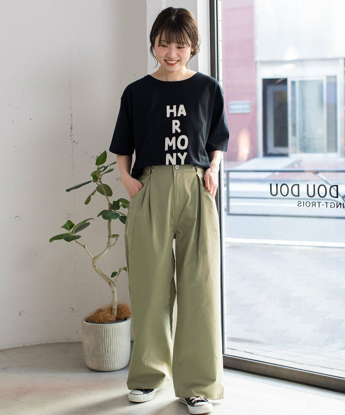 モデル身長：156cm