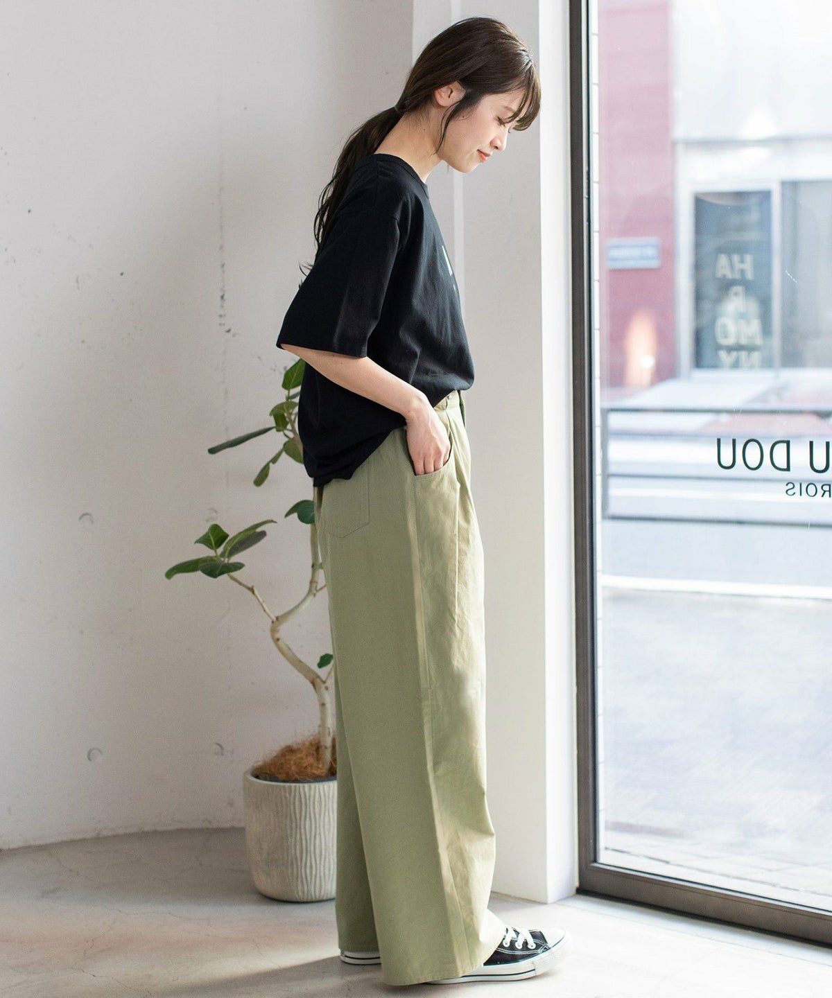 モデル身長：156cm