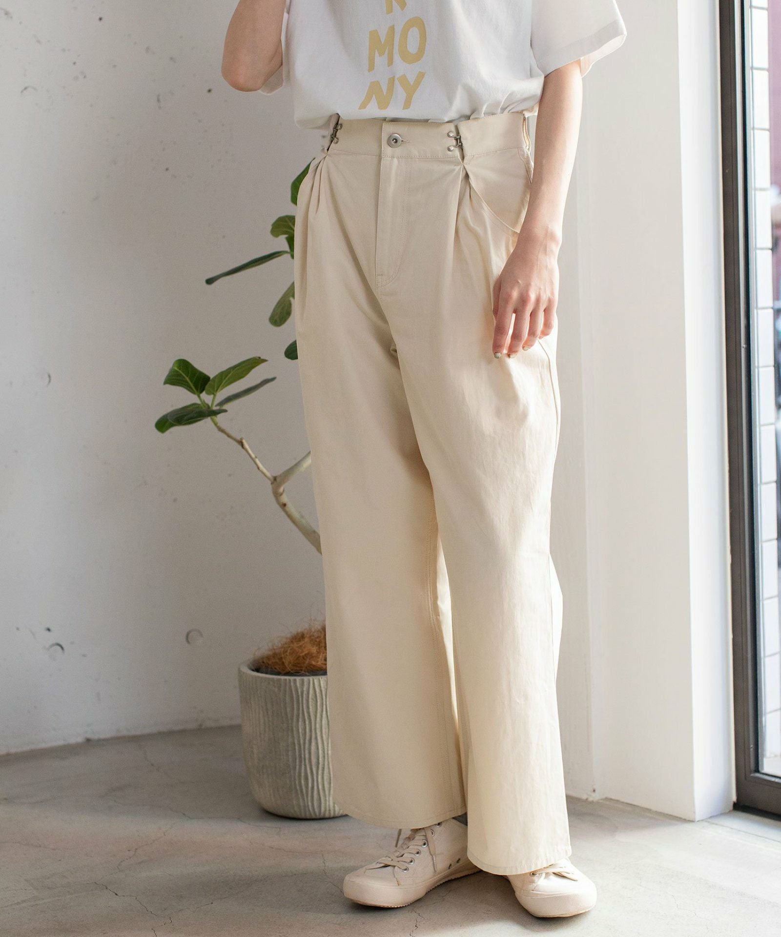 SPECIAL PRICE】セミワイドタックワイドパンツ | COO ONLINE
