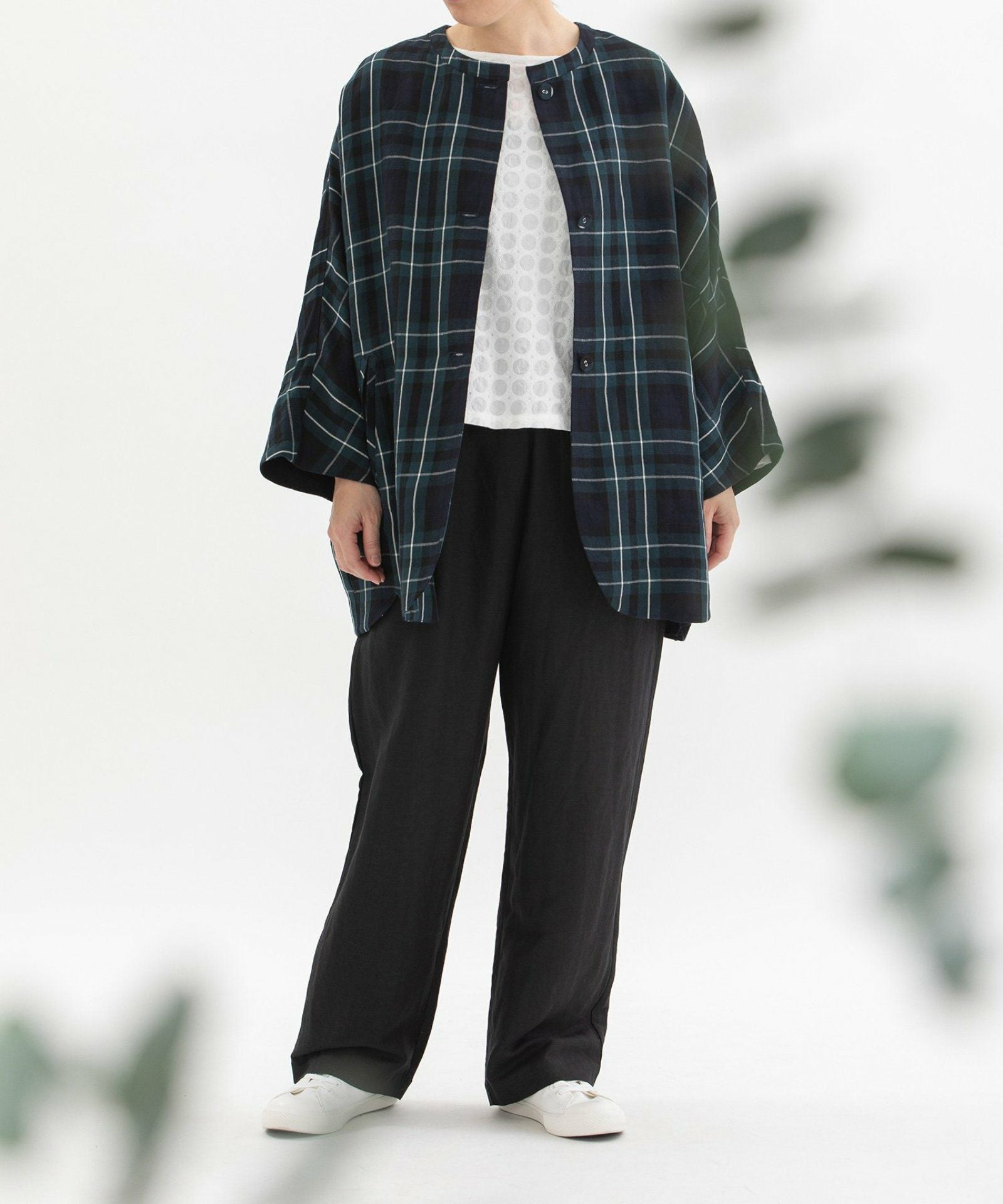 PRE SALE＞Clocheリネンレーヨンスカラップジャケット | COO ONLINE