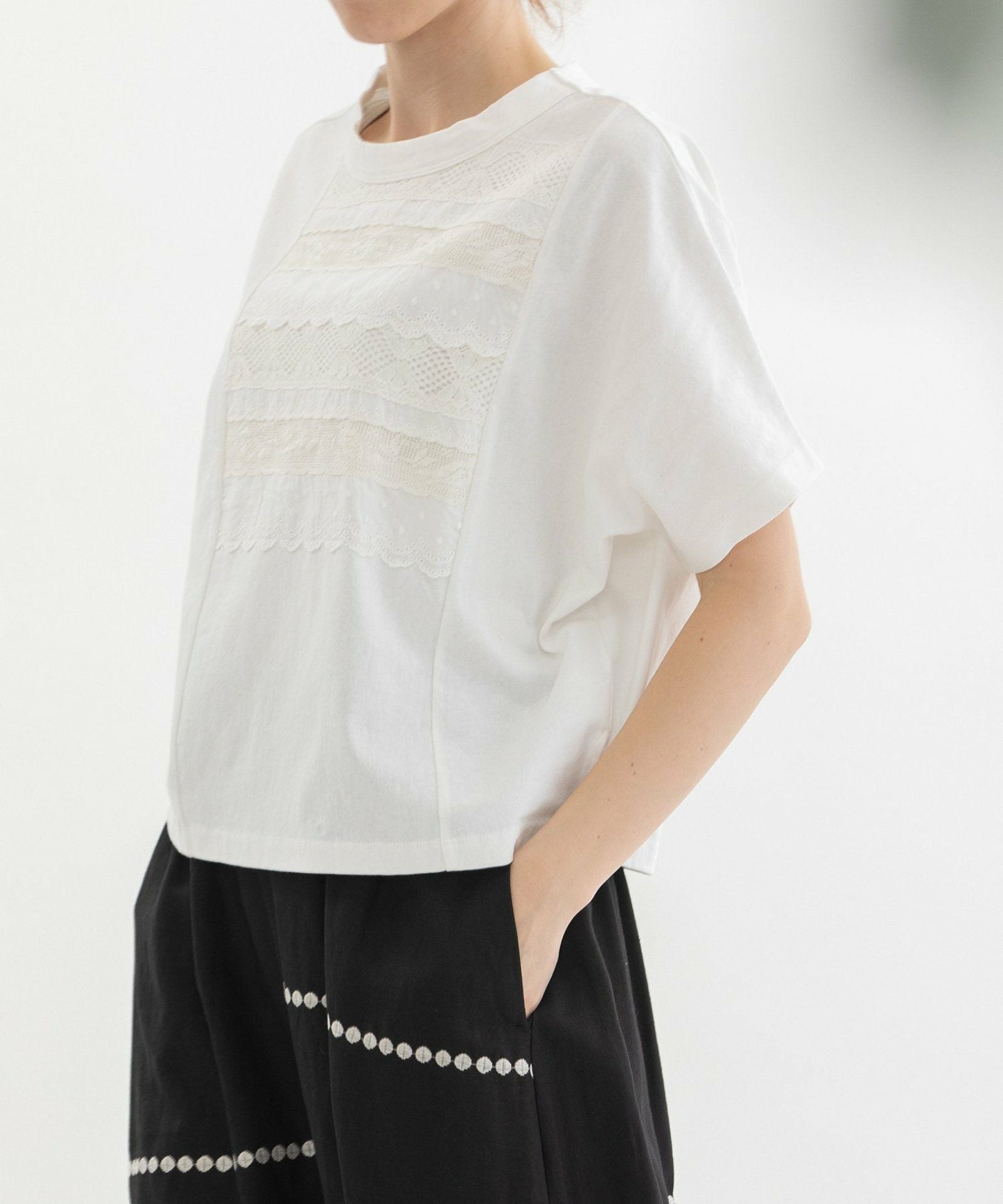 SUMMER SALE】Clocheレース叩きシャツ | COO ONLINE