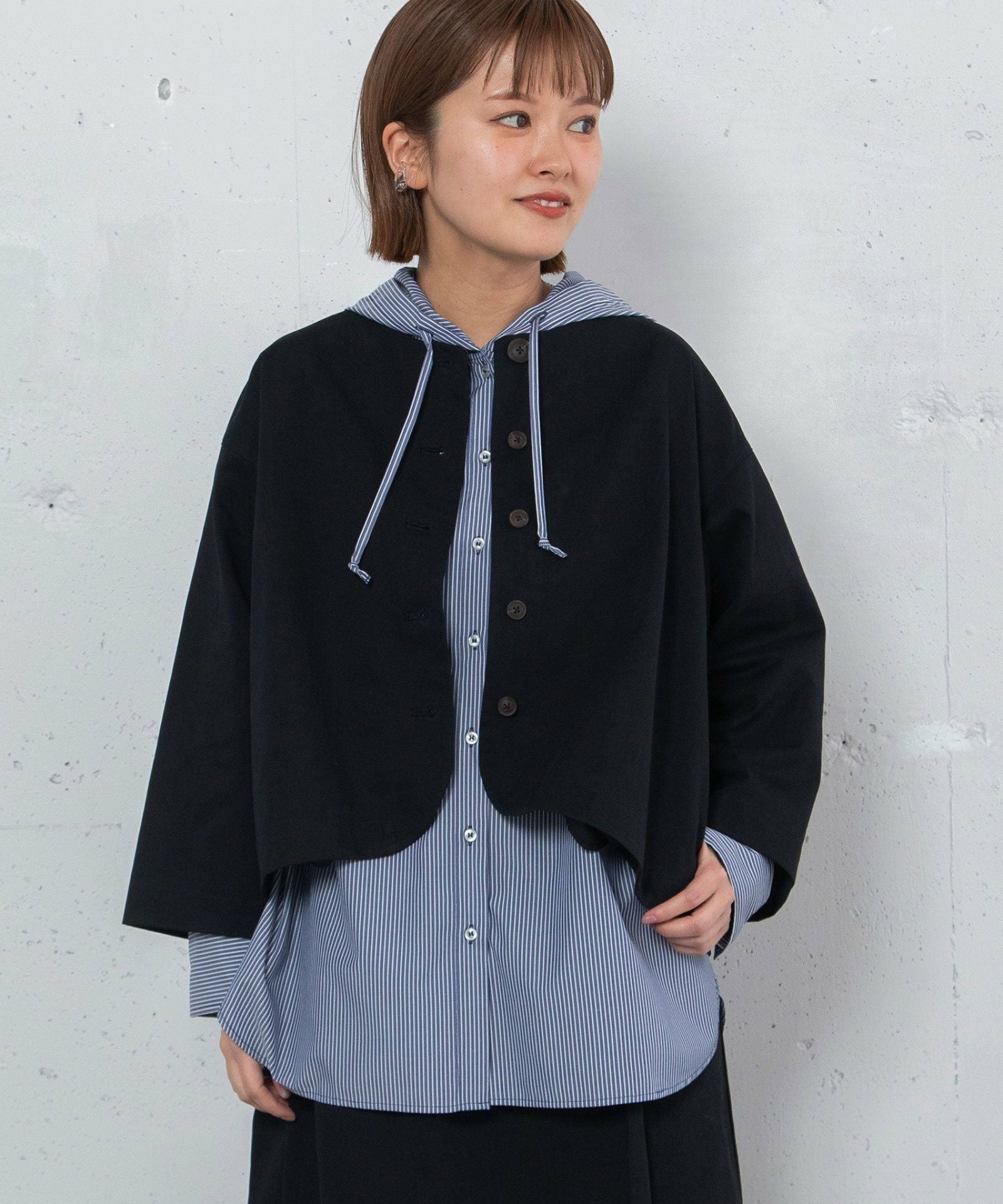 SPECIAL PRICE】ノーカラークロップドジャケット | COO ONLINE