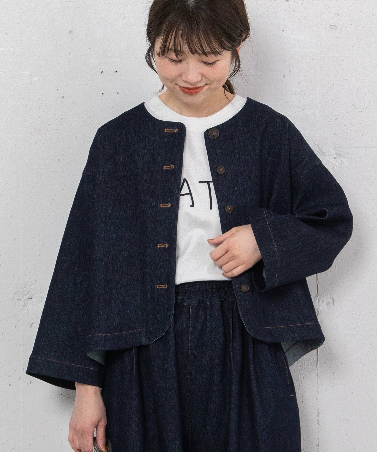 SPECIAL PRICE】ノーカラークロップドジャケット | COO ONLINE
