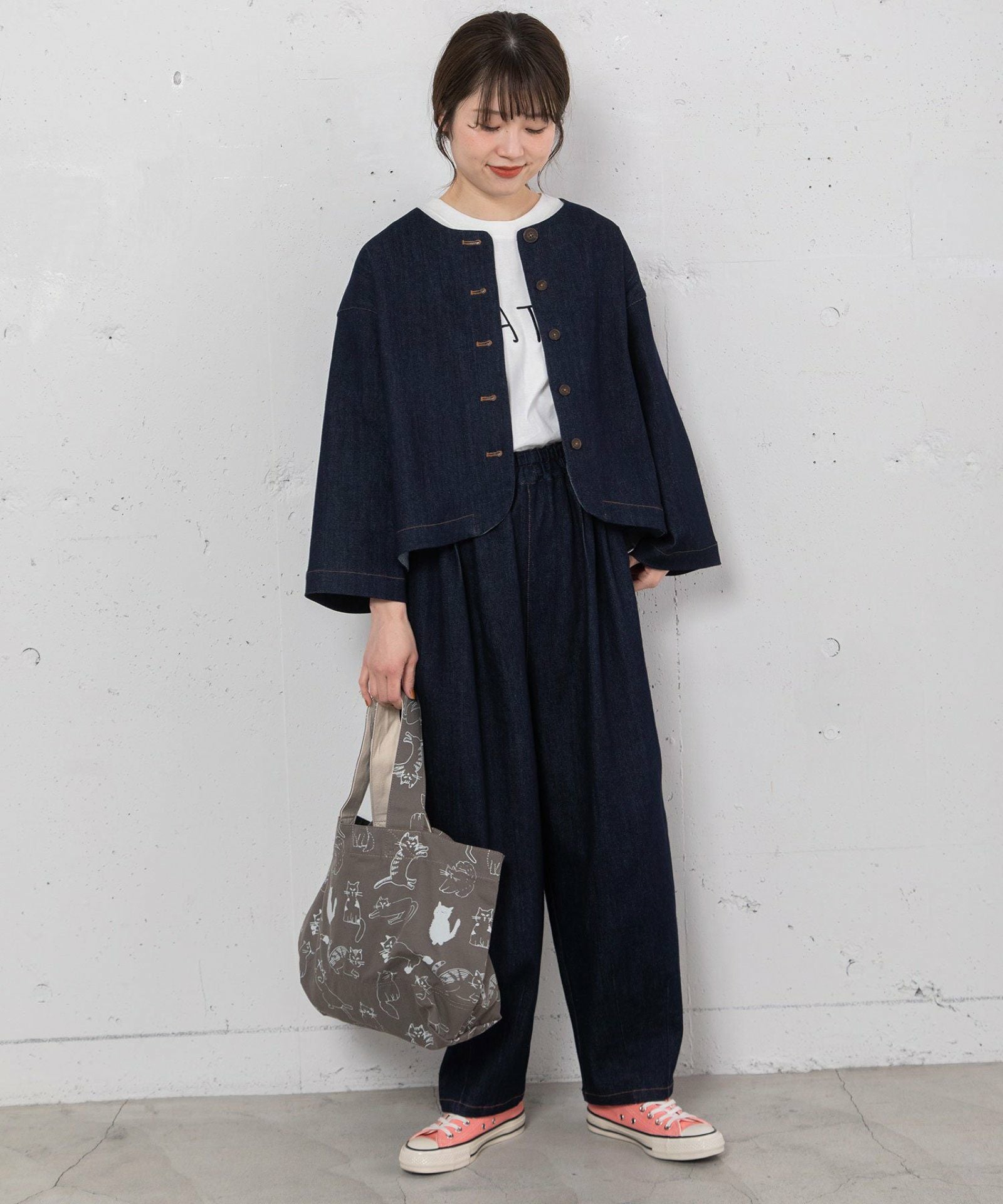 PRE SALE＞ノーカラークロップドジャケット | COO ONLINE