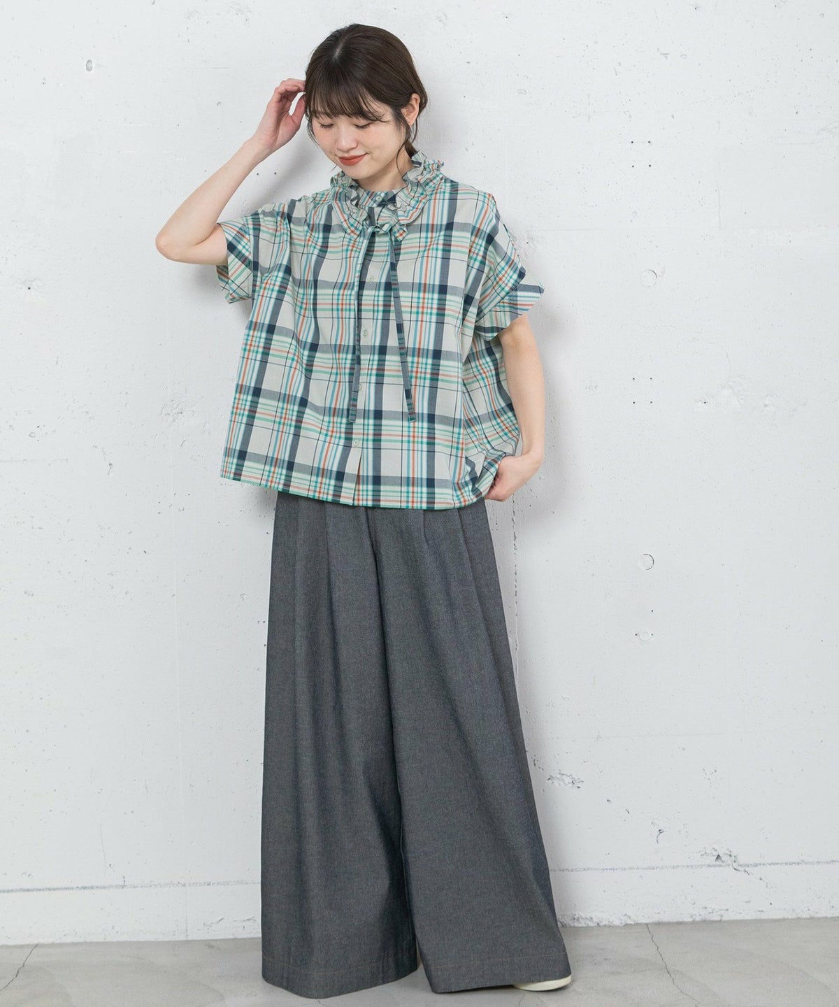 モデル身長：156cm