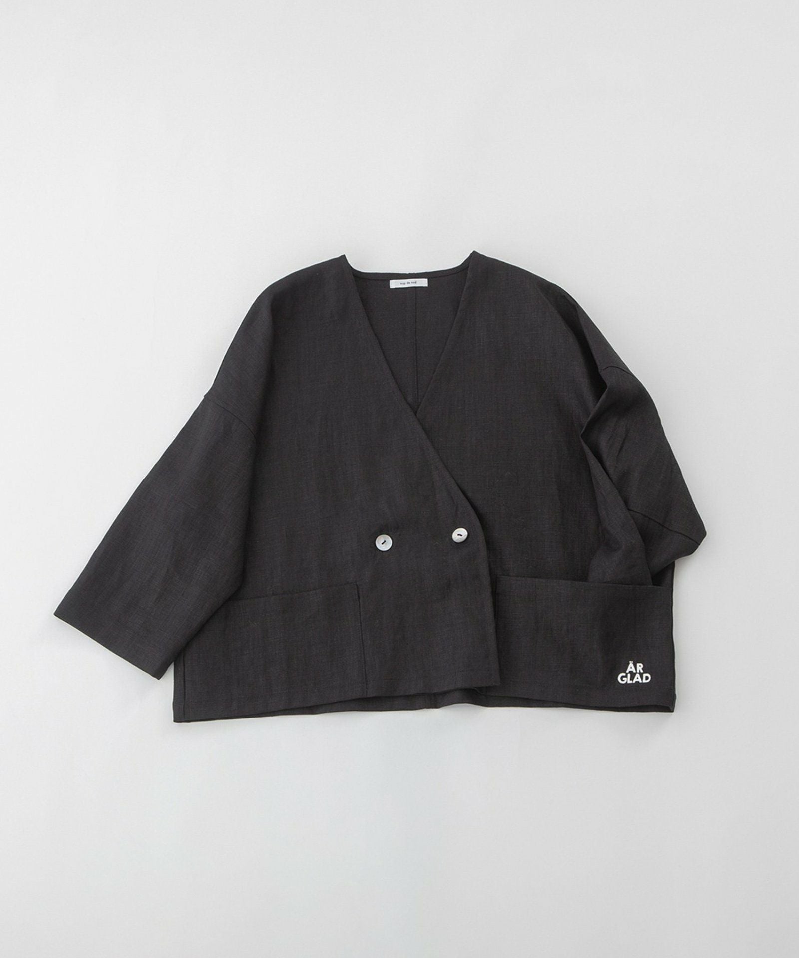 SUMMER SALE】Cielリネンノーカラーカーデジャケット | COO ONLINE