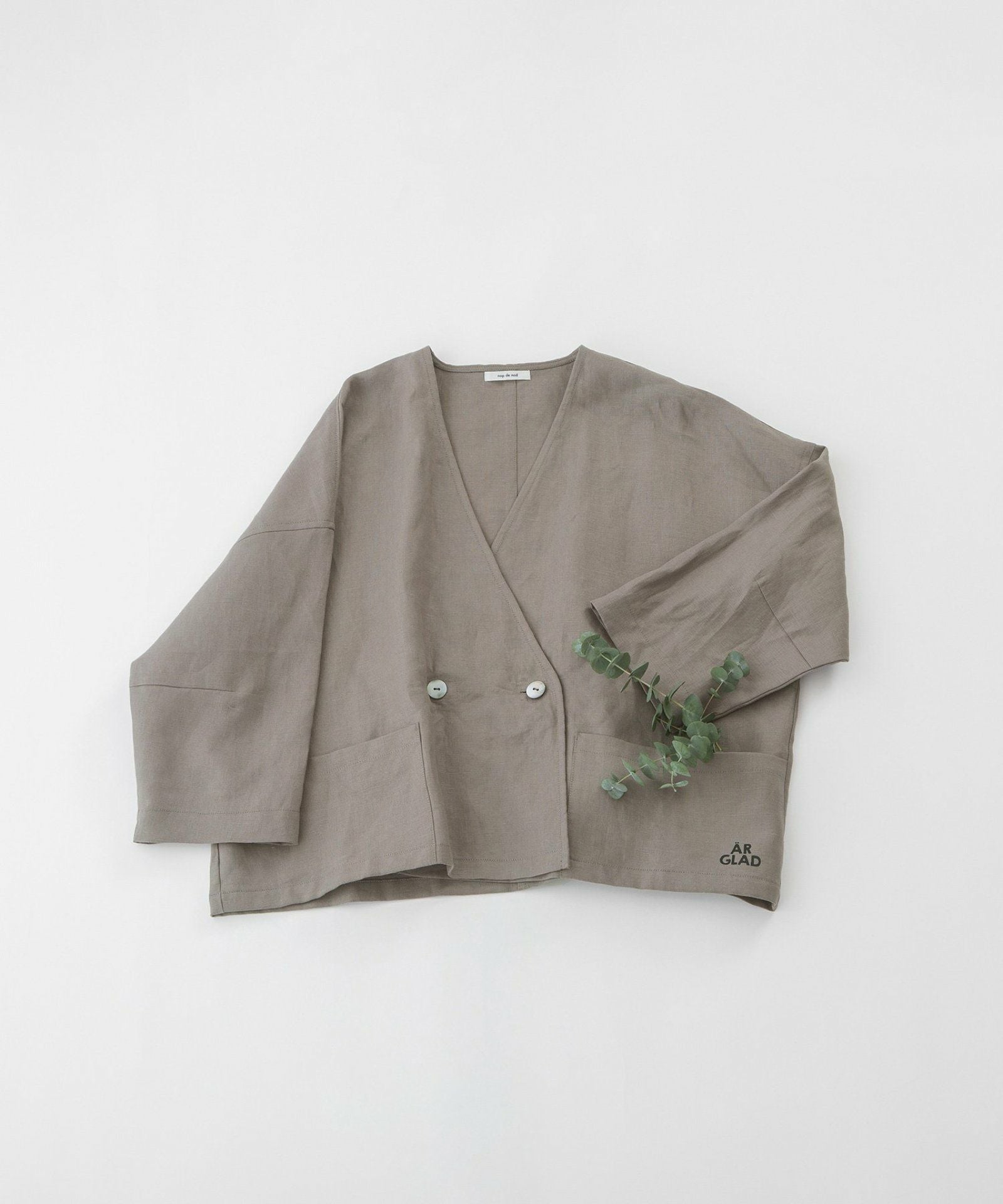 SUMMER SALE】Cielリネンノーカラーカーデジャケット | COO ONLINE