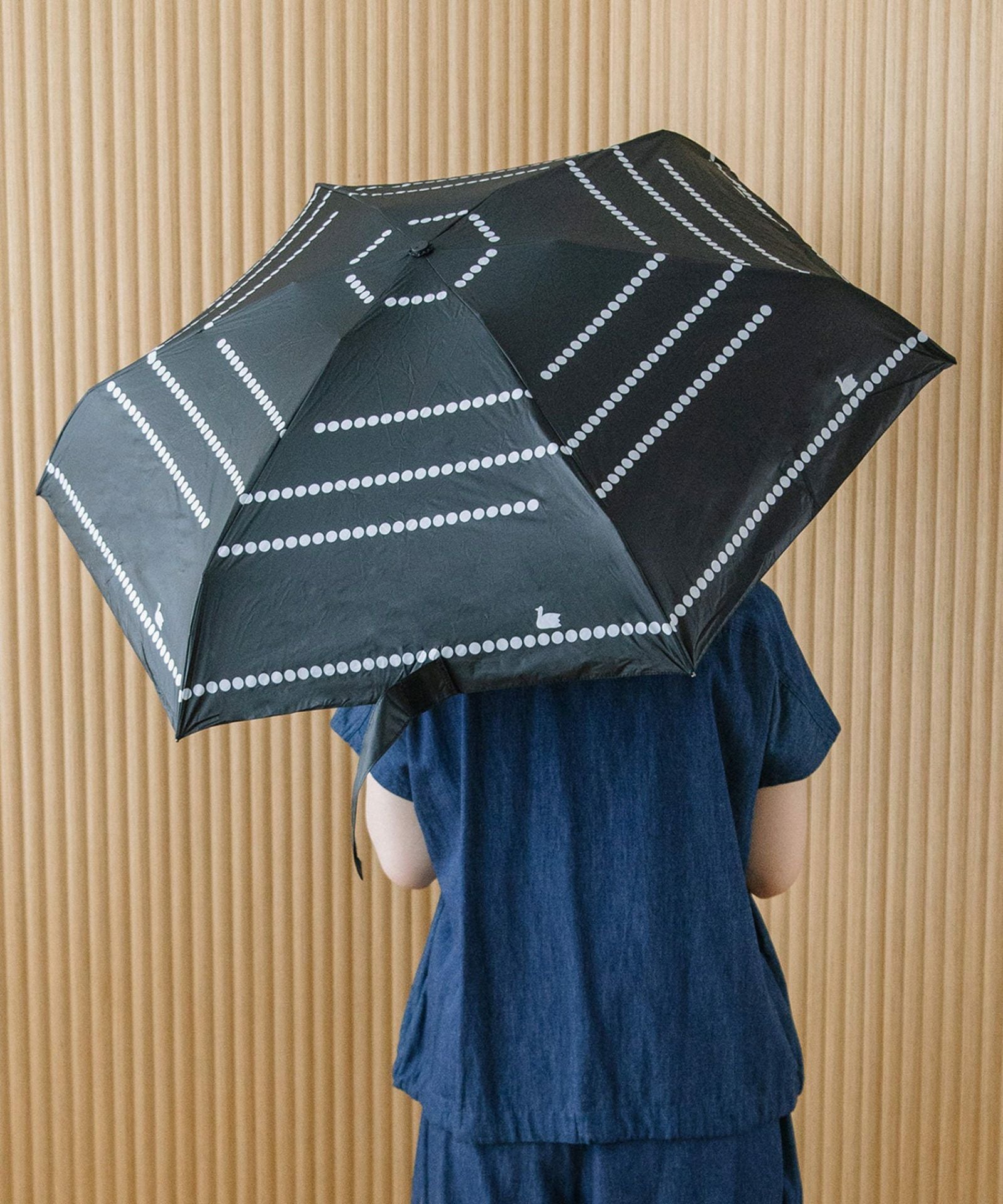 nop de nod アンブレラポルカ 晴雨兼用 折りたたみ傘 | COO ONLINE