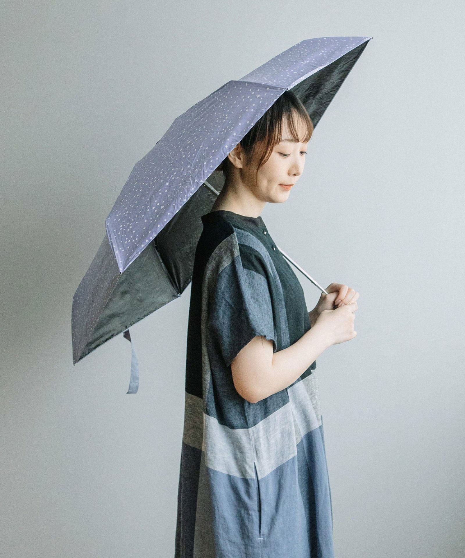 nop de nod アンブレラポルカ 晴雨兼用 折りたたみ傘 | COO ONLINE