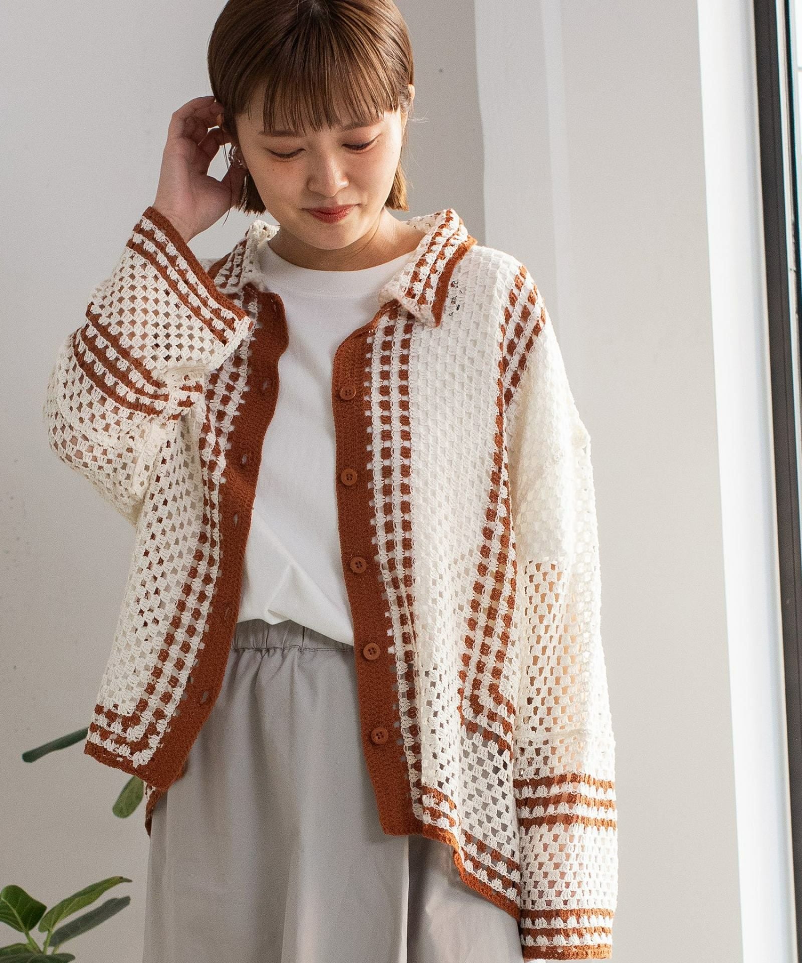 SUMMER SALE】かぎ針編み風カーディガン | COO ONLINE