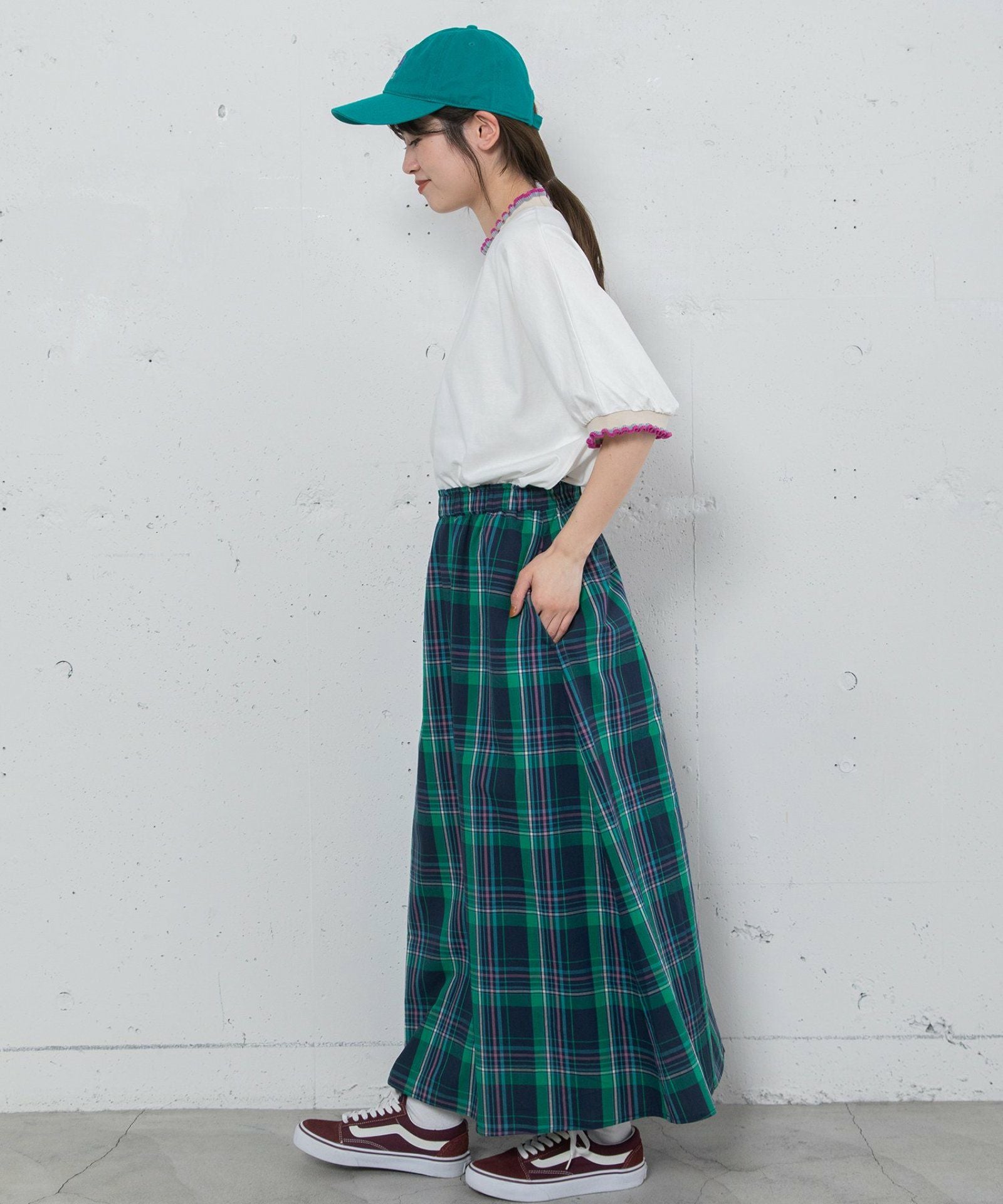 SUMMER SALE】マドラスチェックフレアスカート | COO ONLINE