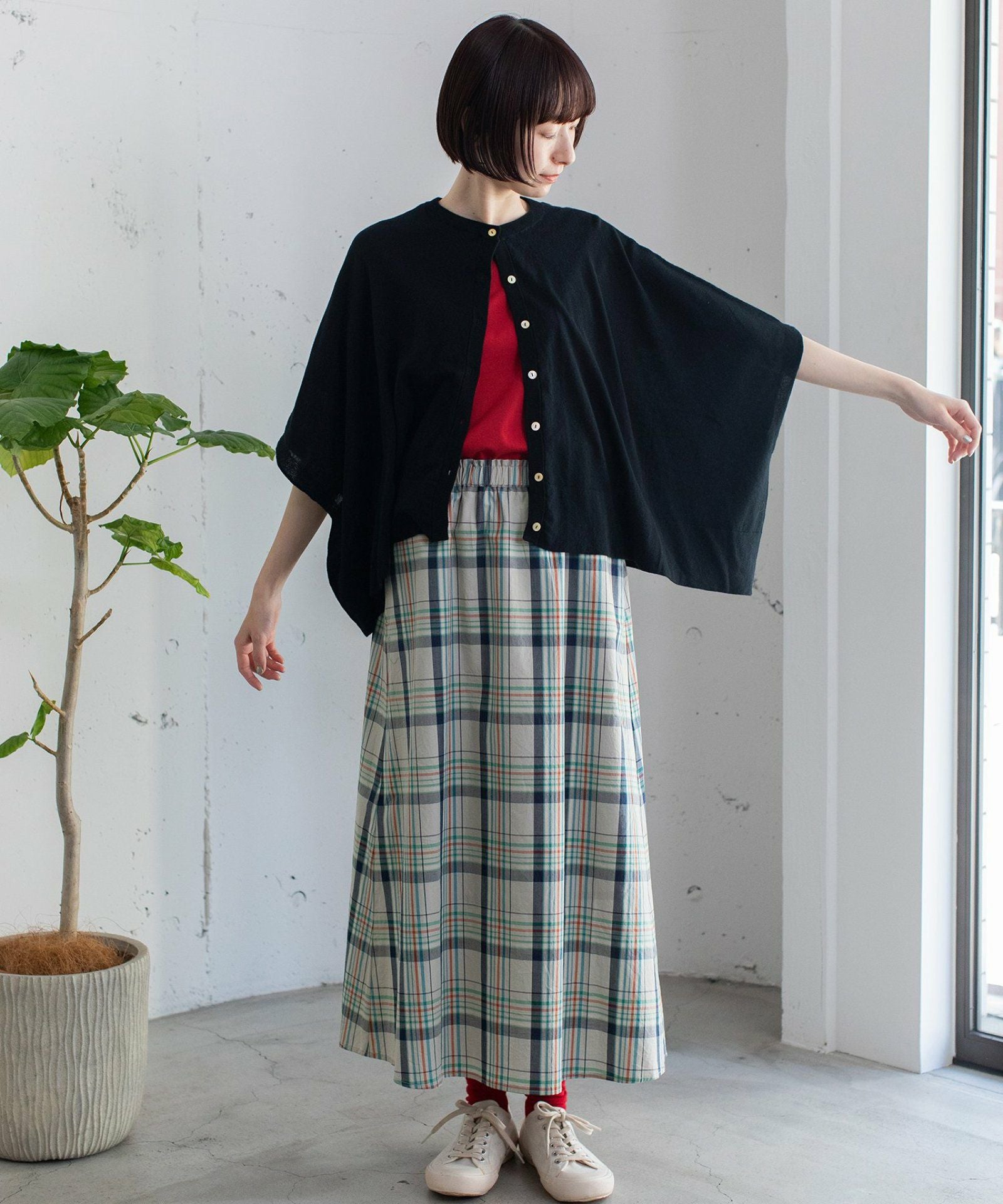 PRE SALE＞マドラスチェックフレアスカート | COO ONLINE