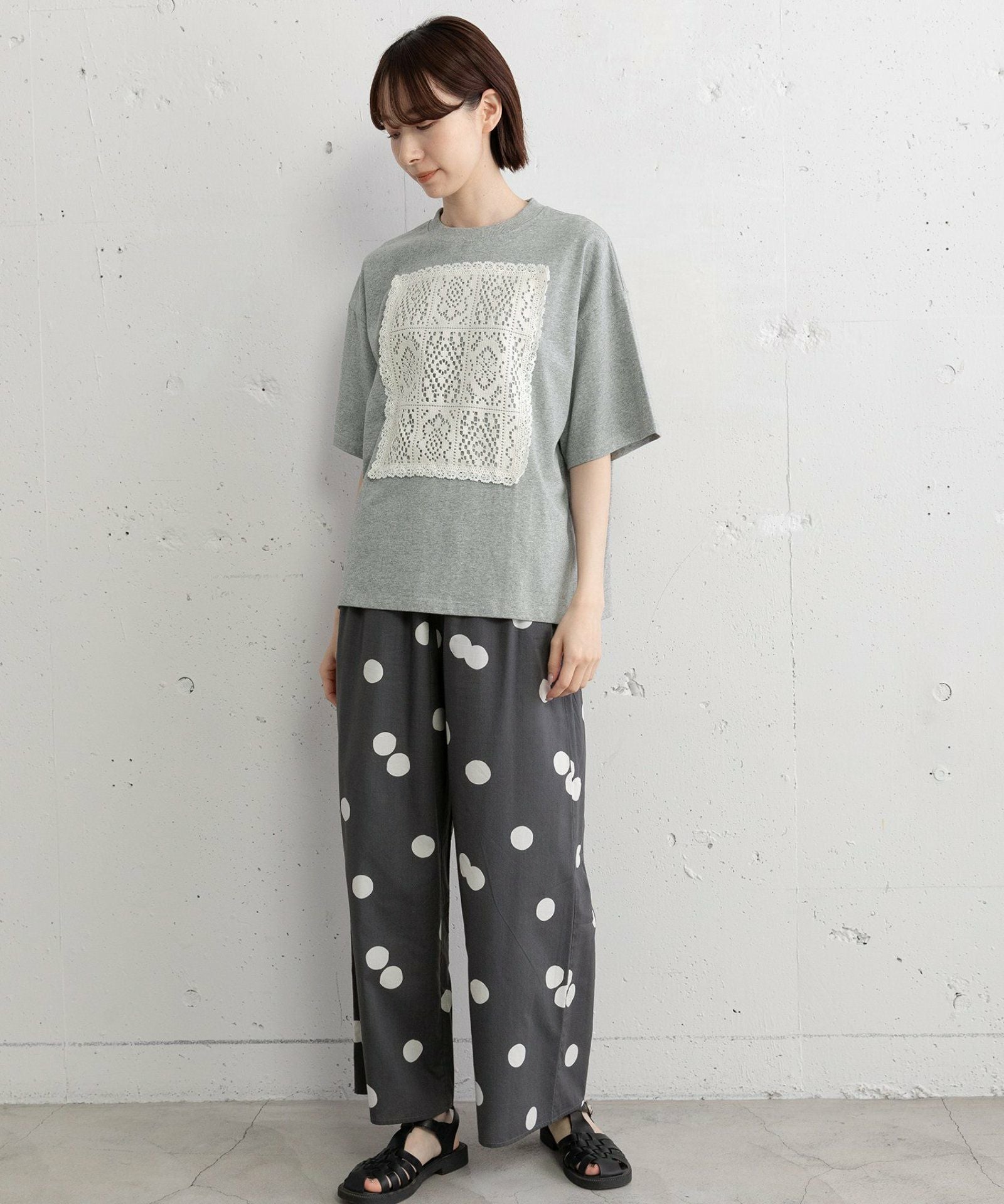 SUMMER SALE】リメイク風デザインレースTシャツ | COO ONLINE