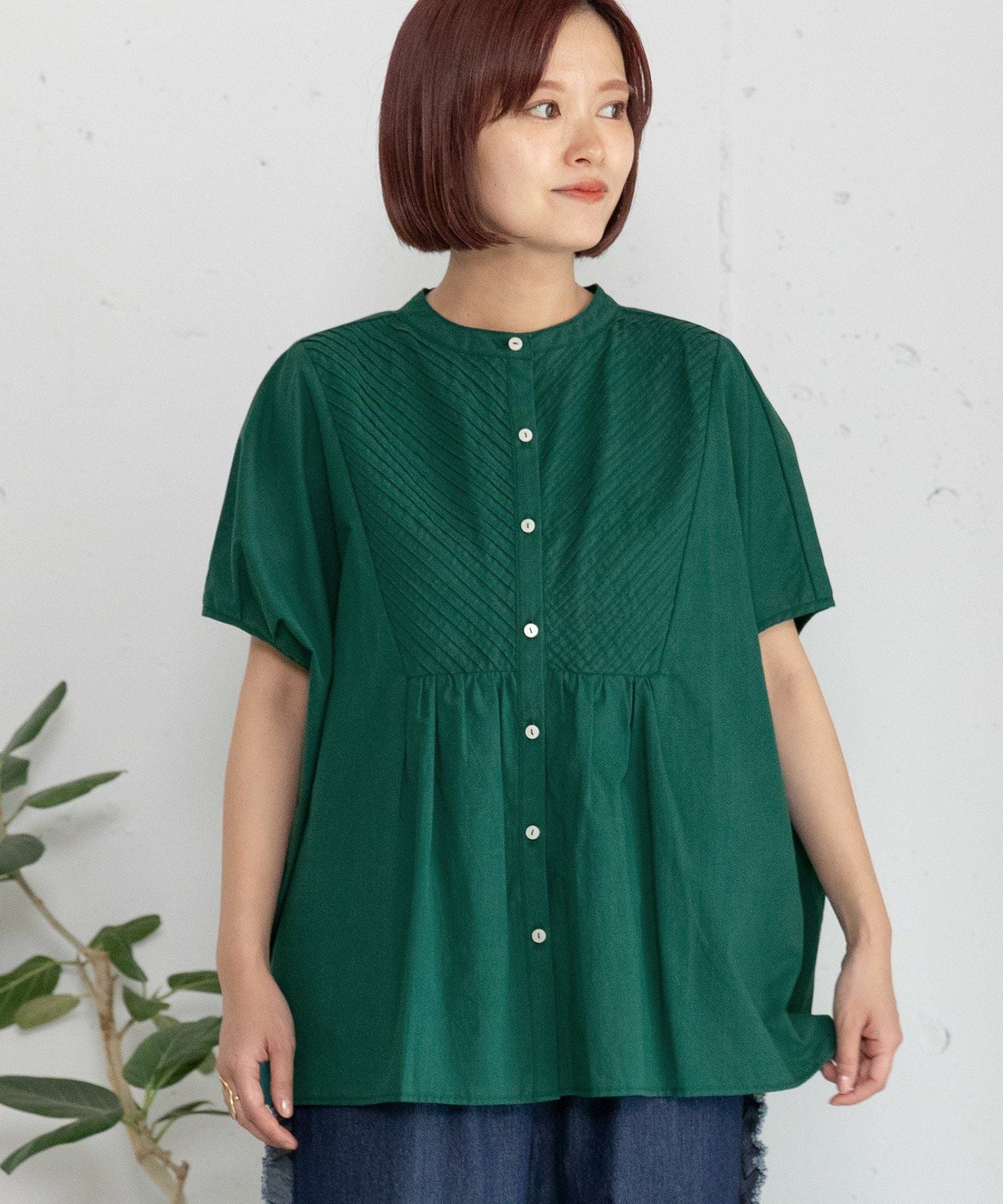SUMMER SALE】ピンタックヨークドルマンブラウス | COO ONLINE