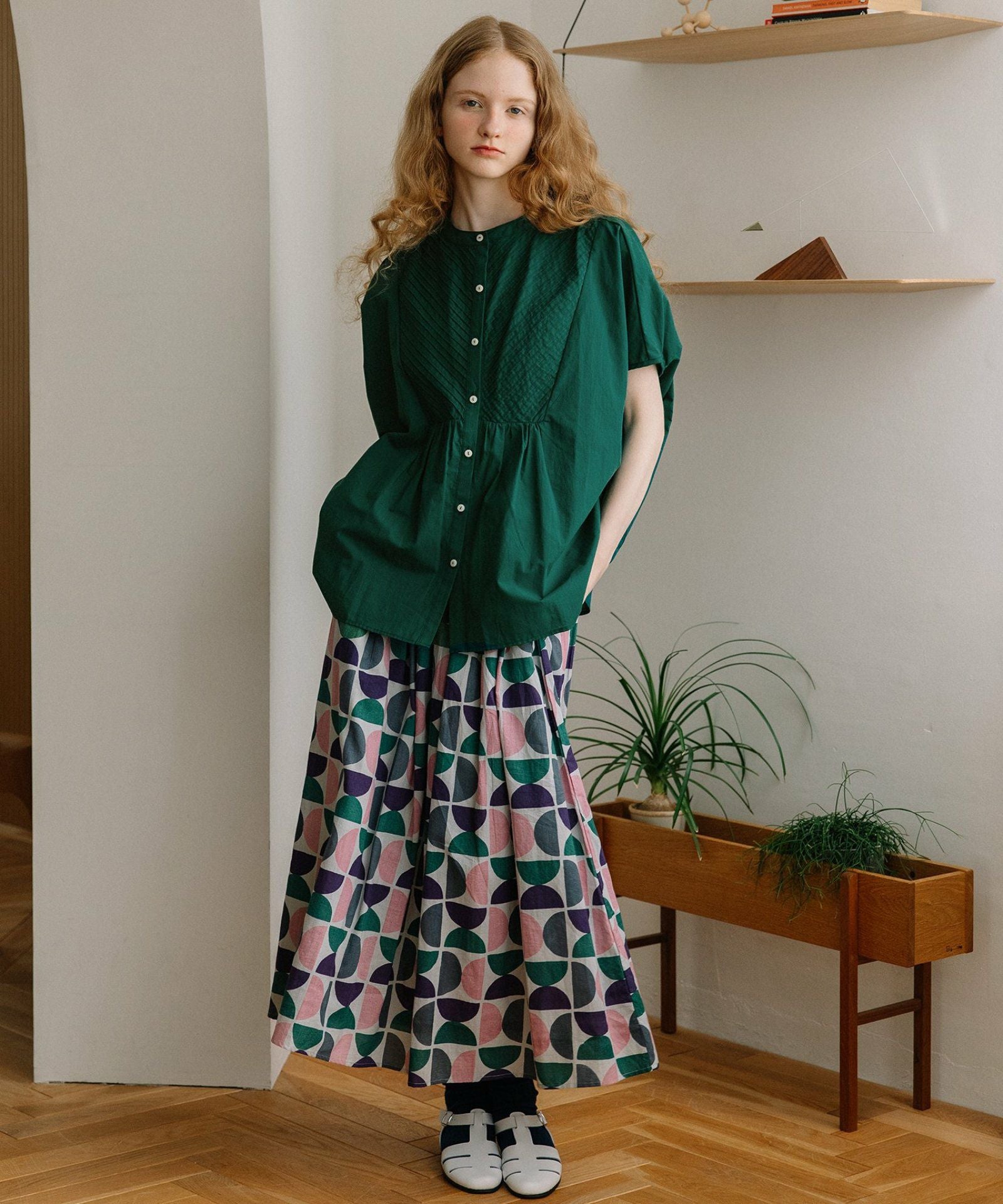 SUMMER SALE】ピンタックヨークドルマンブラウス | COO ONLINE