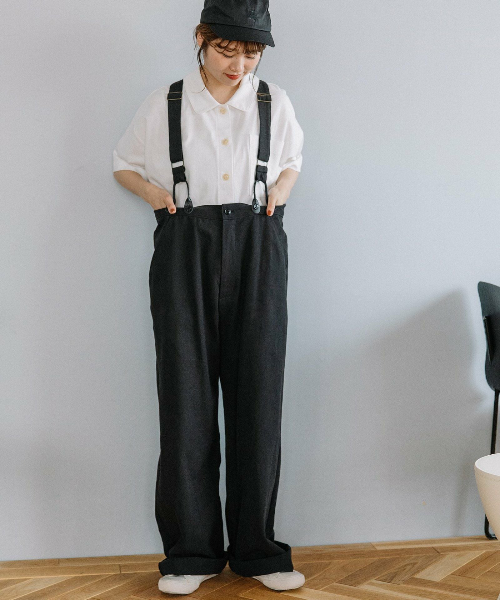 SUMMER SALE】サスペンダー付きストレートパンツ | COO ONLINE
