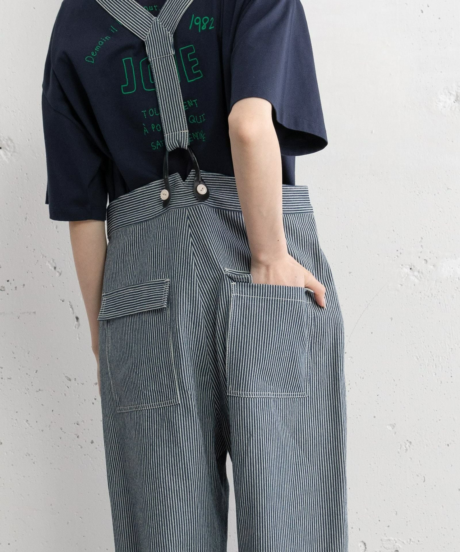 SUMMER SALE】サスペンダー付きストレートパンツ | COO ONLINE