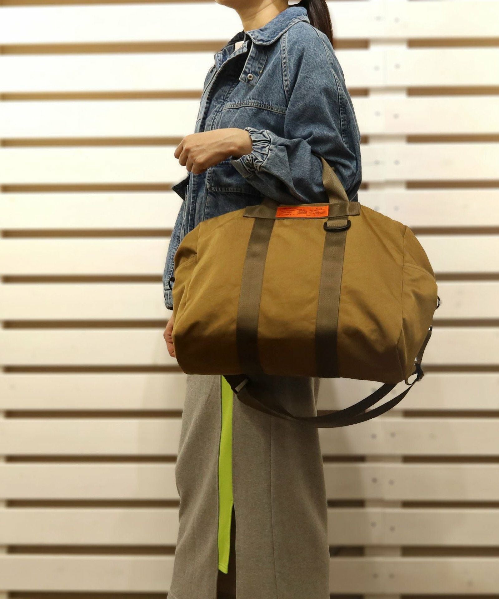 orange tag 撥水ボストンバッグ／A4対応 定番FG | COO ONLINE