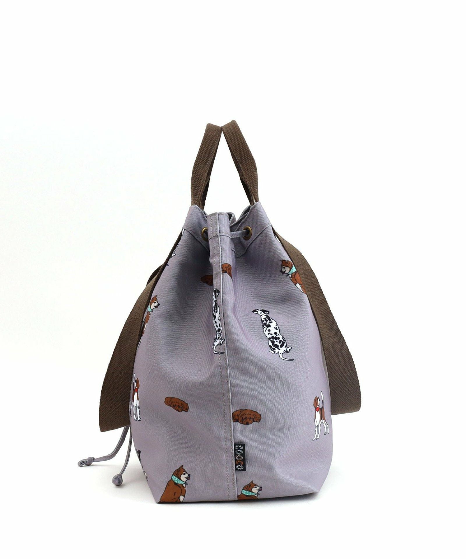 スーパーSALE】 半額 50%OFF ペットプリントダブルハンドル巾着バッグ