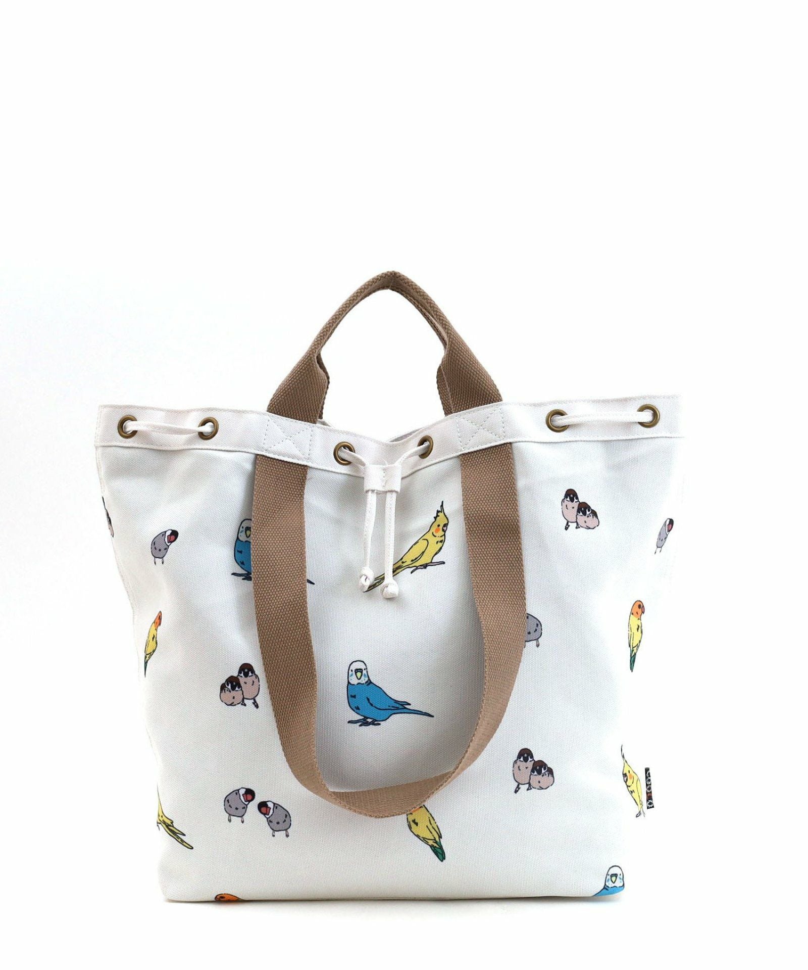 スーパーSALE】 半額 50%OFF ペットプリントダブルハンドル巾着バッグ