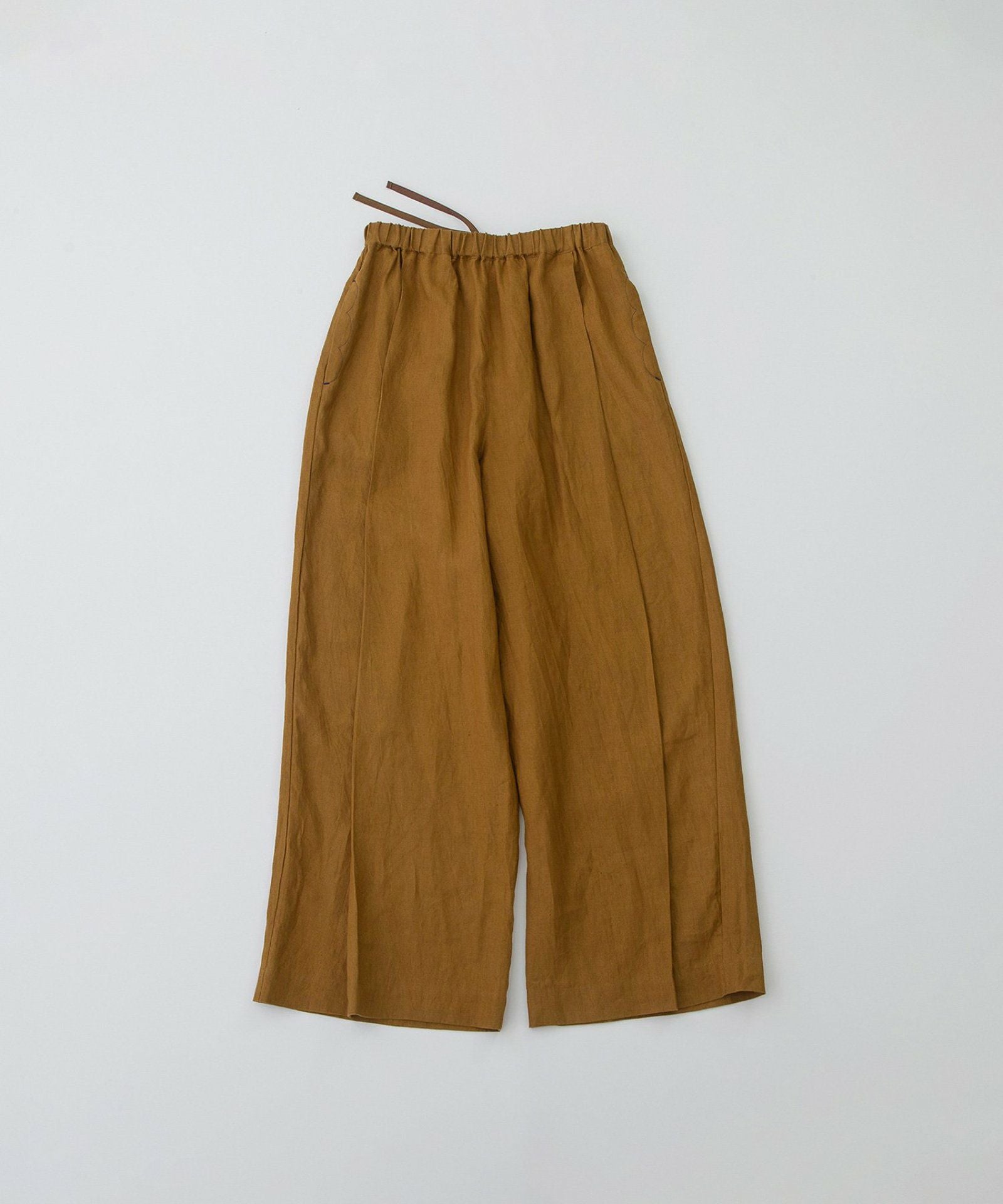 SPECIAL PRICE】HEMPプリーツタックワイドパンツ | COO ONLINE