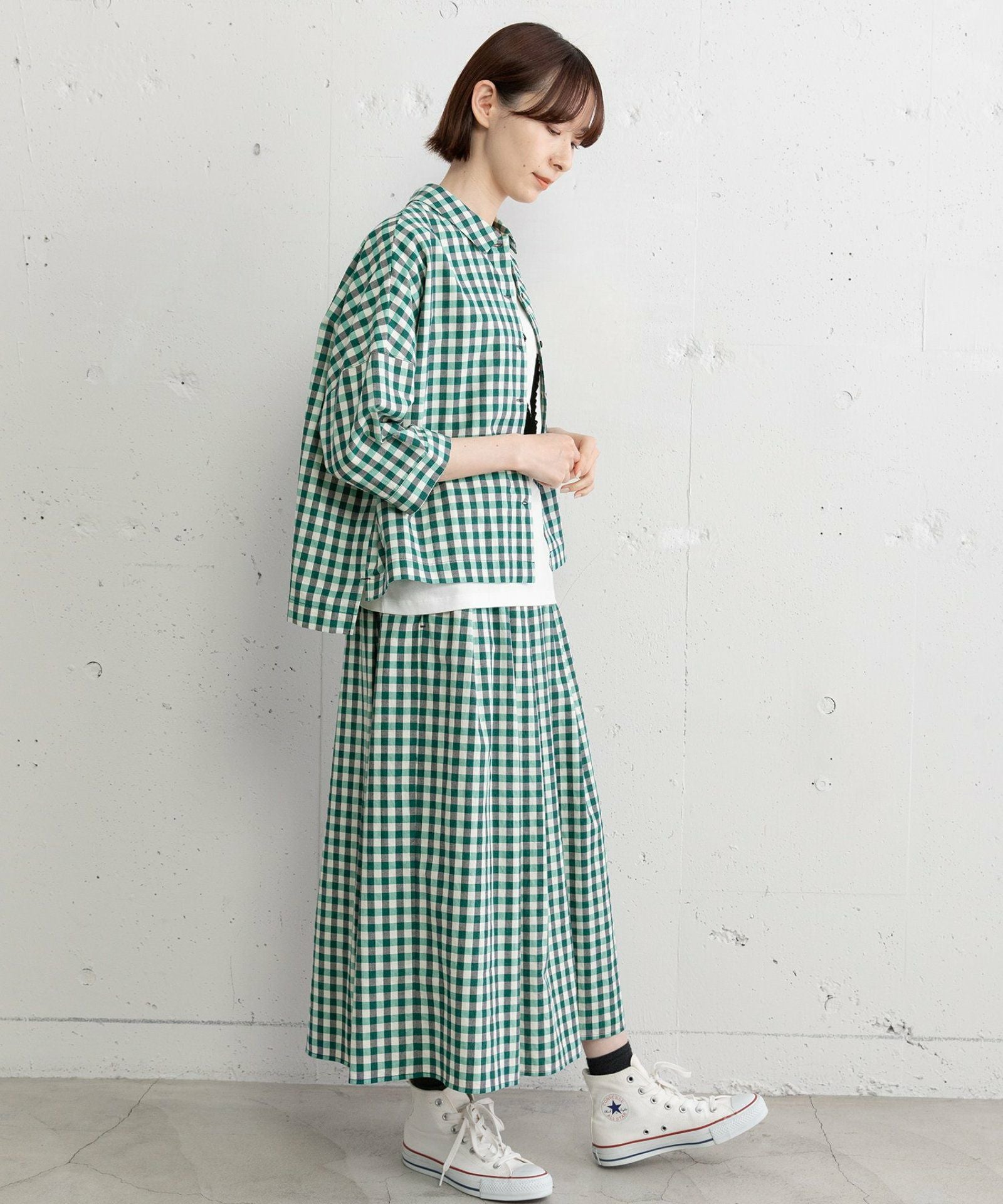 SUMMER SALE】ギンガムチェックタックスカート | COO ONLINE